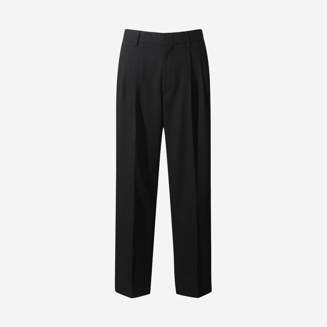 IQPAS24703BKX Iro Two-Tuck Wide Slacks Black