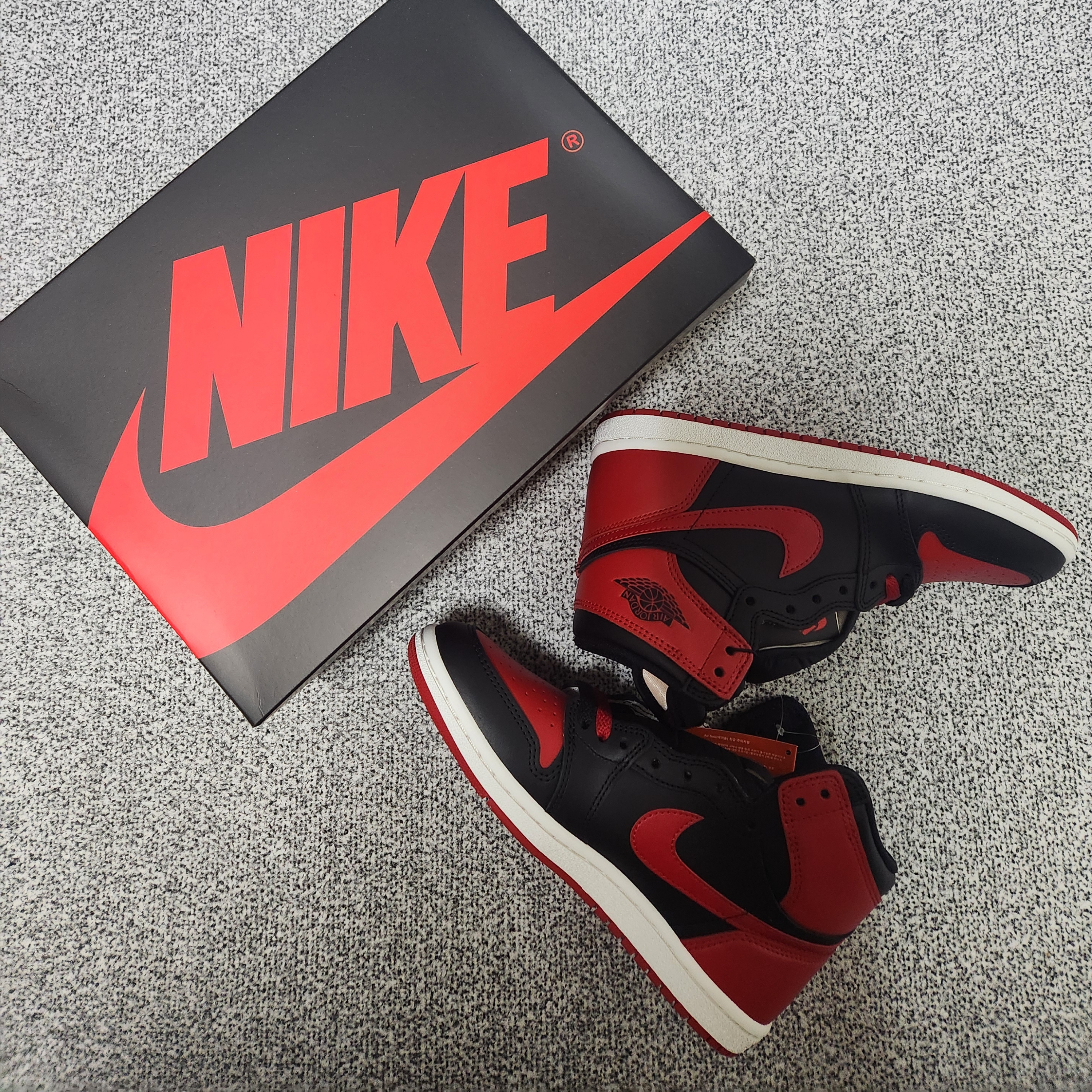 Jordan 1 High 85 Bred 착용 스타일