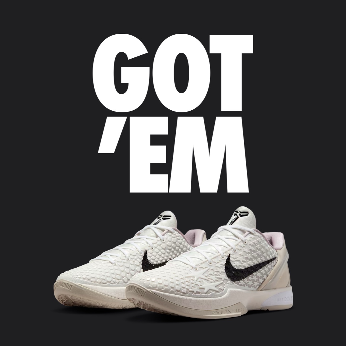 Nike Kobe 6 Protro Sail 착용 스타일