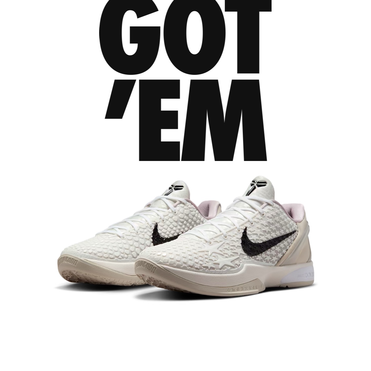 Nike Kobe 6 Protro Sail 착용 스타일