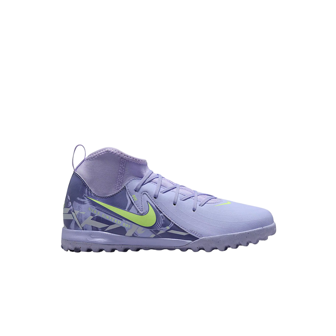 (JR) 나이키 팬텀 루나 2 아카데미 TF 퍼플 아게이트 베얼리 볼트((JR) Nike Phantom Luna 2 Academy TF Purple Agate Barely Bolt)