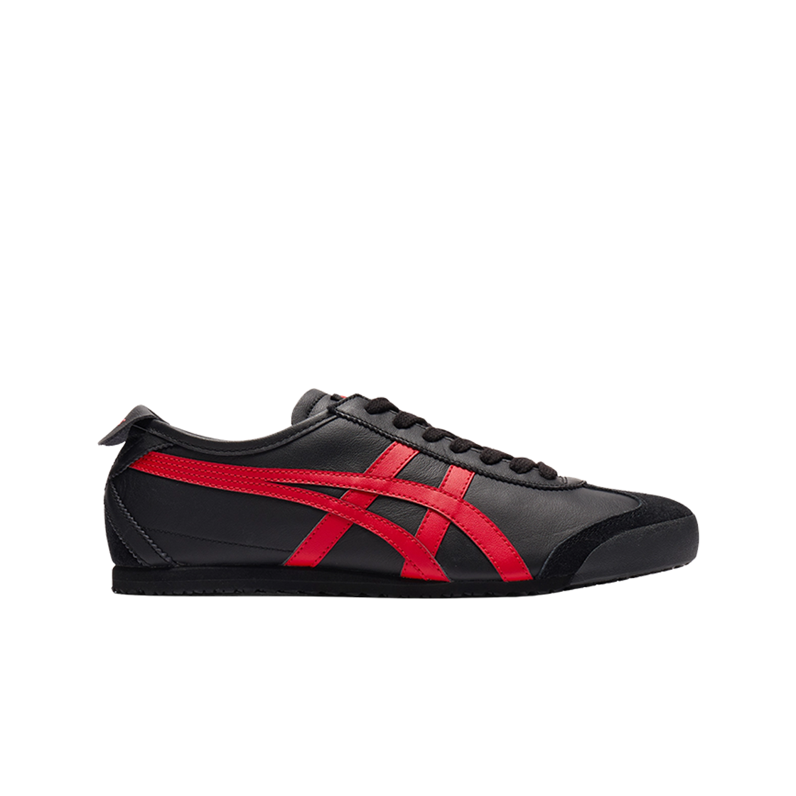 1183C102-004 Onitsuka Tiger Mexico 66 Black Classic Red