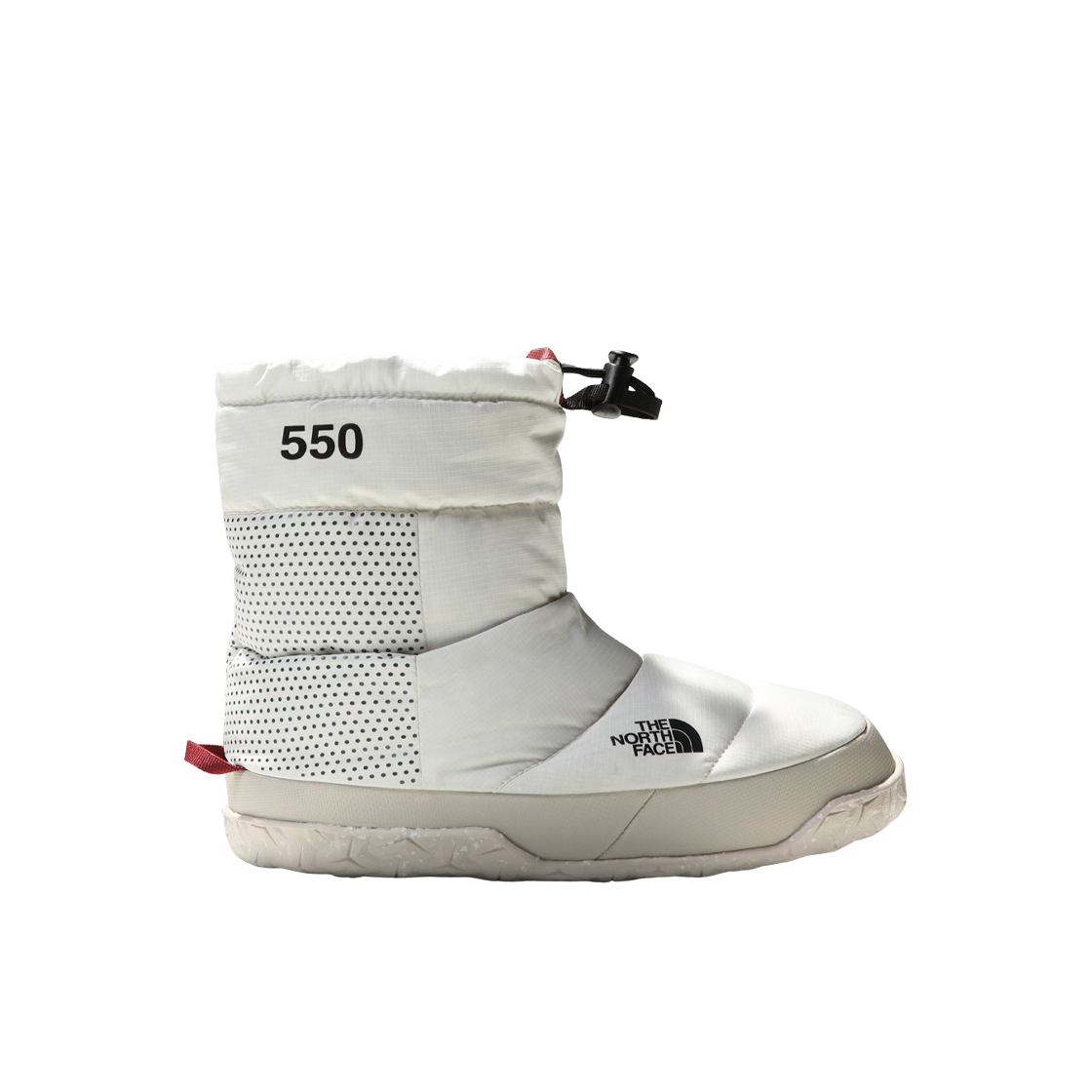 (W) 노스페이스 눕시 아프레 부티 화이트((W) The North Face Nuptse Apres Bootie White) - 1