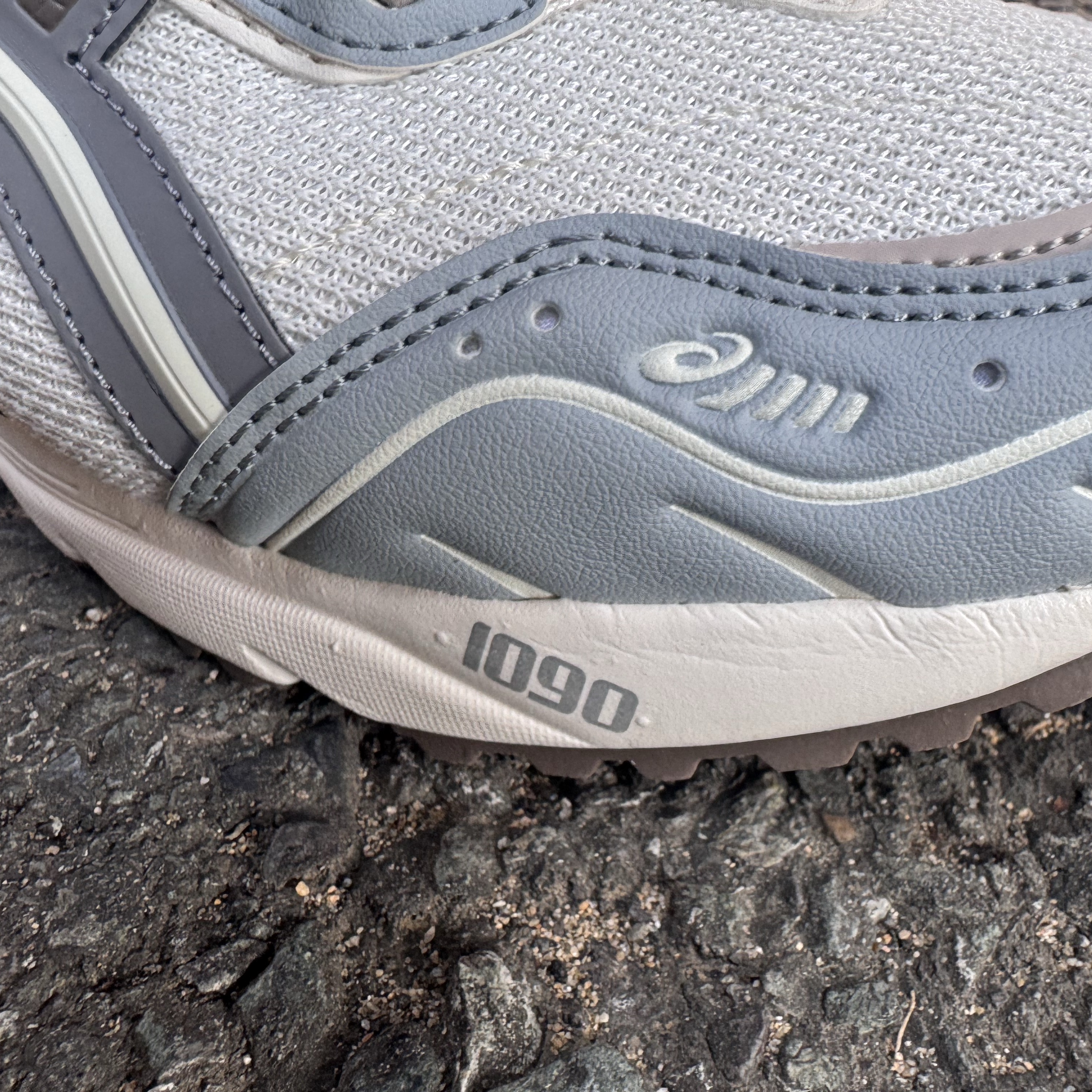 Asics Gel-1090 Blue Grey 착용 스타일 - 3