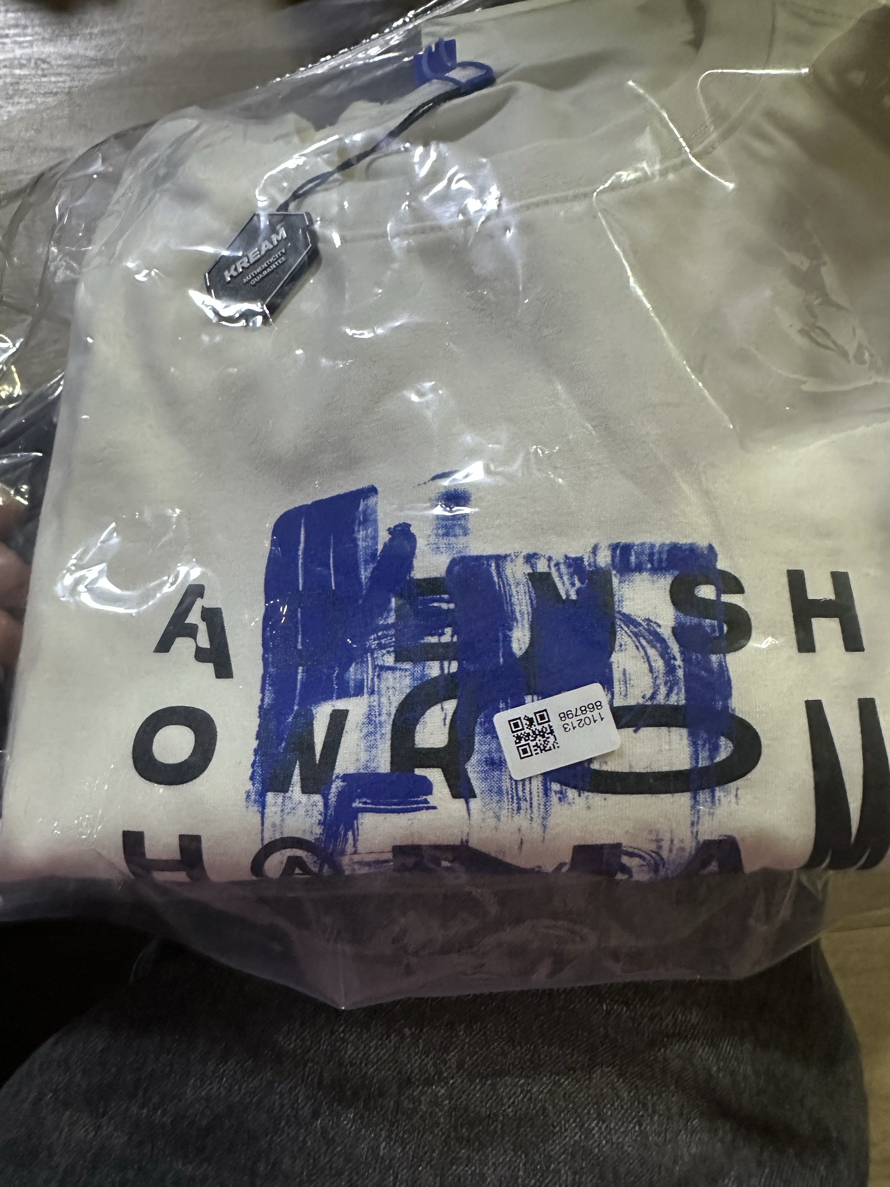 Ader Error Plugshop Hannam T-Shirt White 착용 스타일