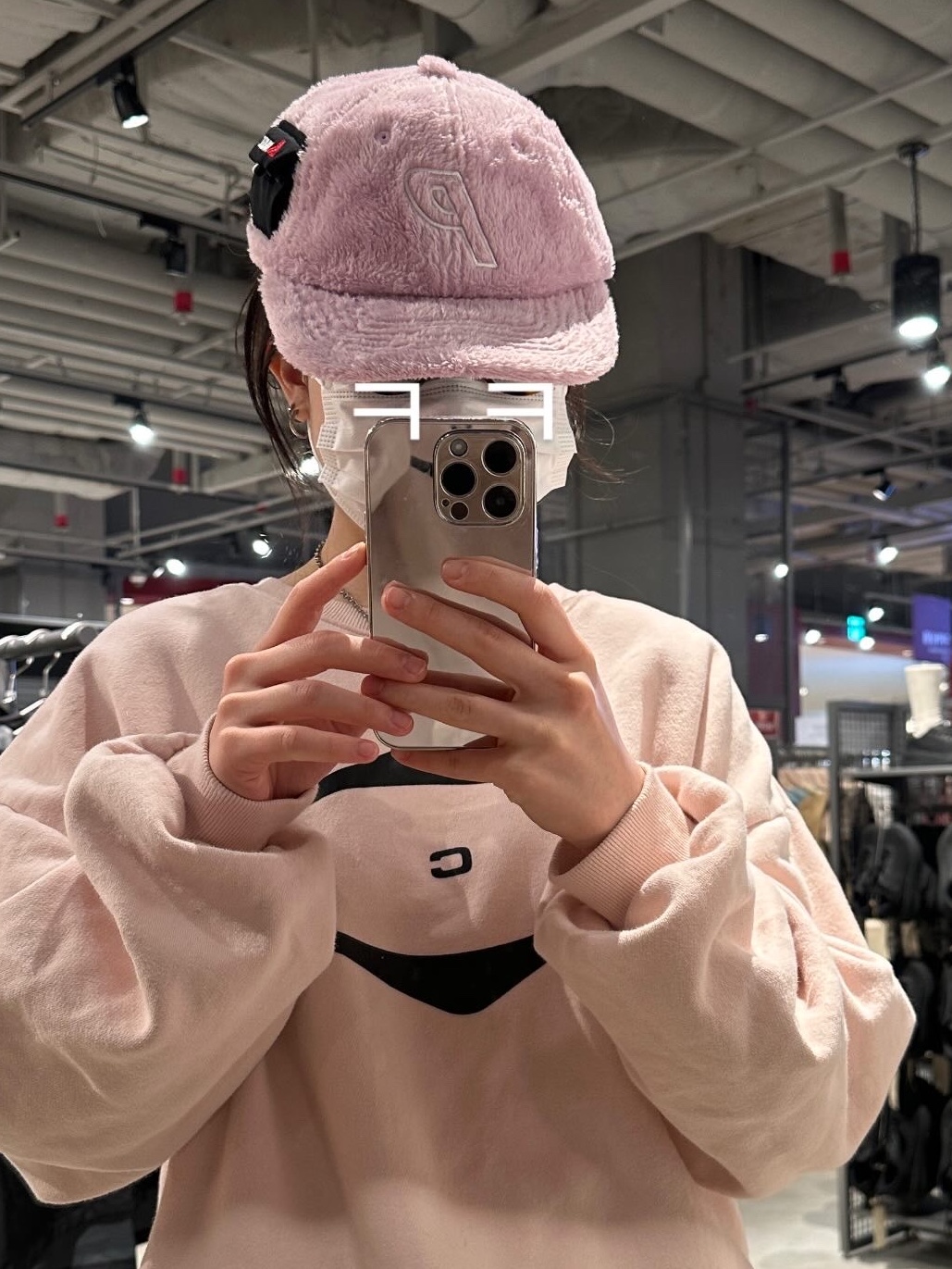 Palace Polartec High Loft Pal Hat Pink - 22FW 착용 스타일
