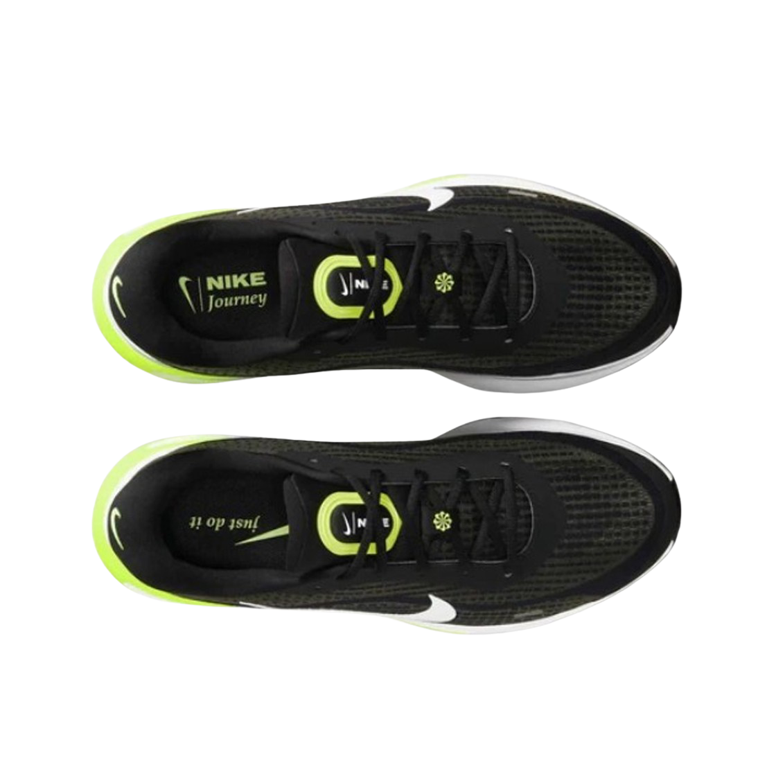 나이키 저니 런 로드 러닝 블랙 볼트(Nike Journey Run Road Running Black Volt) - 2