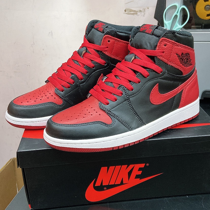 Jordan 1 Retro High OG Bred Banned 2016 착용 스타일 - 2