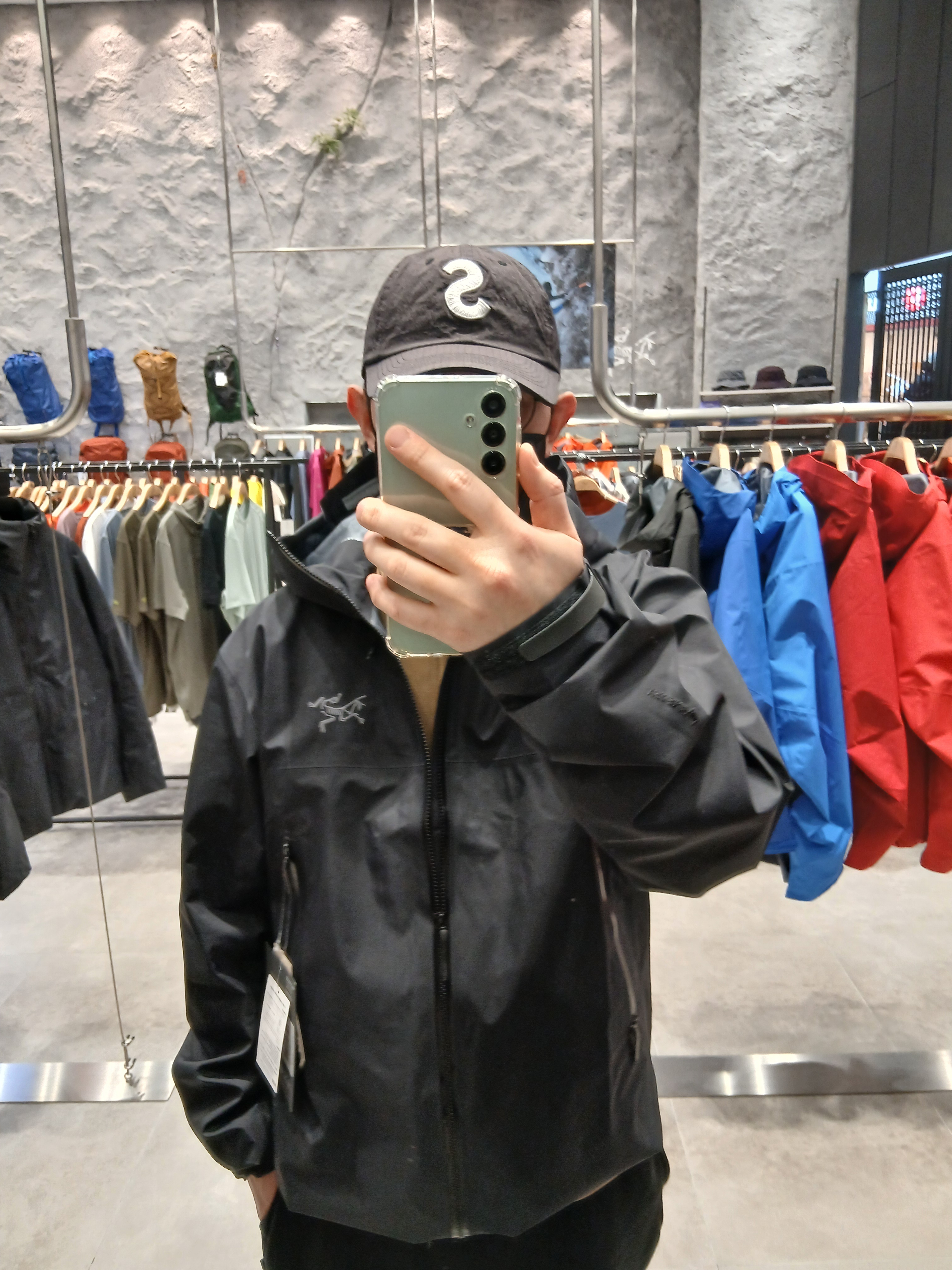 Supreme Cordura Ripstop S Logo 6-Panel Black - 23SS, IAB Studio Sweatpants Black White - 23SS 착용 스타일 - 6