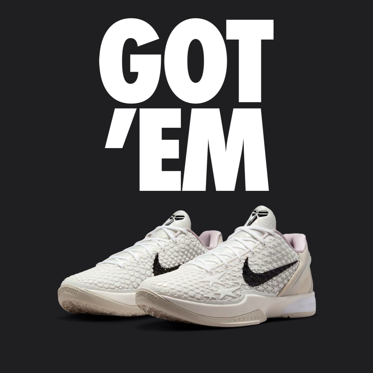 Nike Kobe 6 Protro Sail 착용 스타일