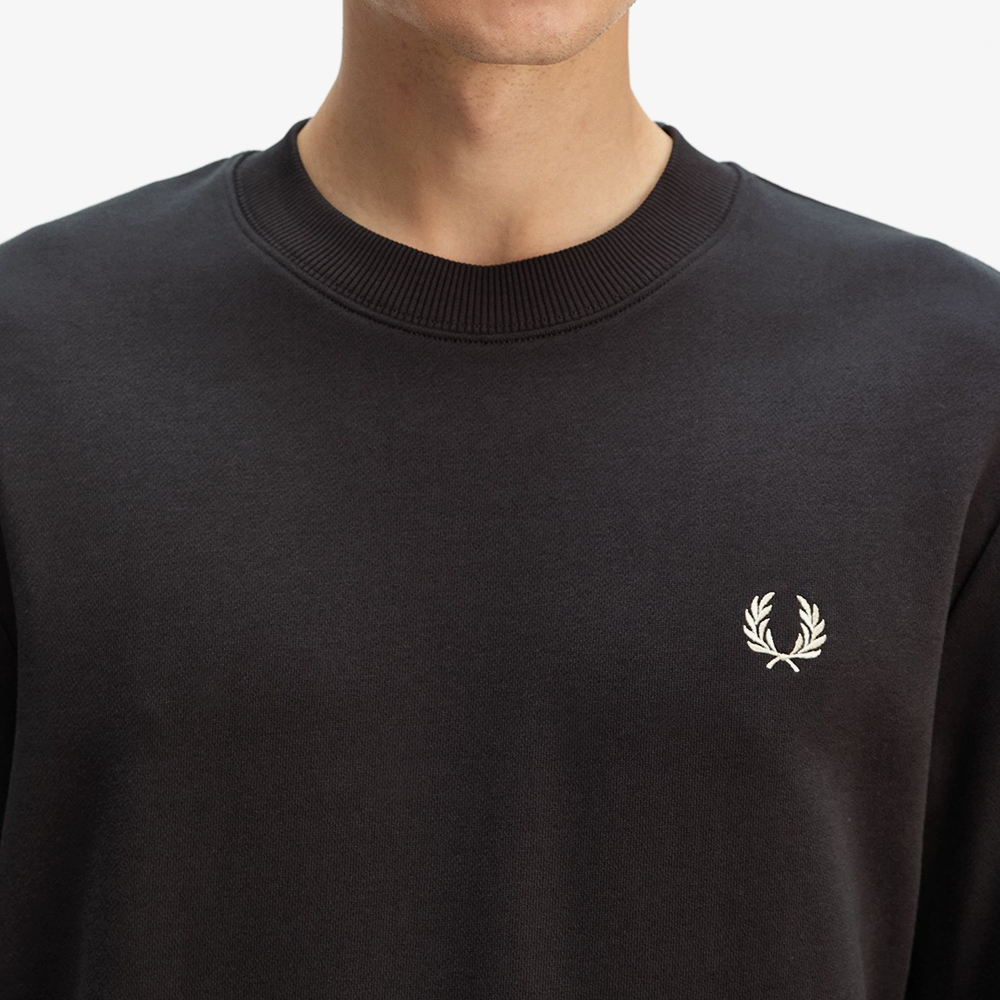 프레드페리 크루넥 스웻셔츠 앵커그레이/오트밀(Fred Perry Crew Neck Sweatshirt Anchor Grey/Oatmeal) - 5