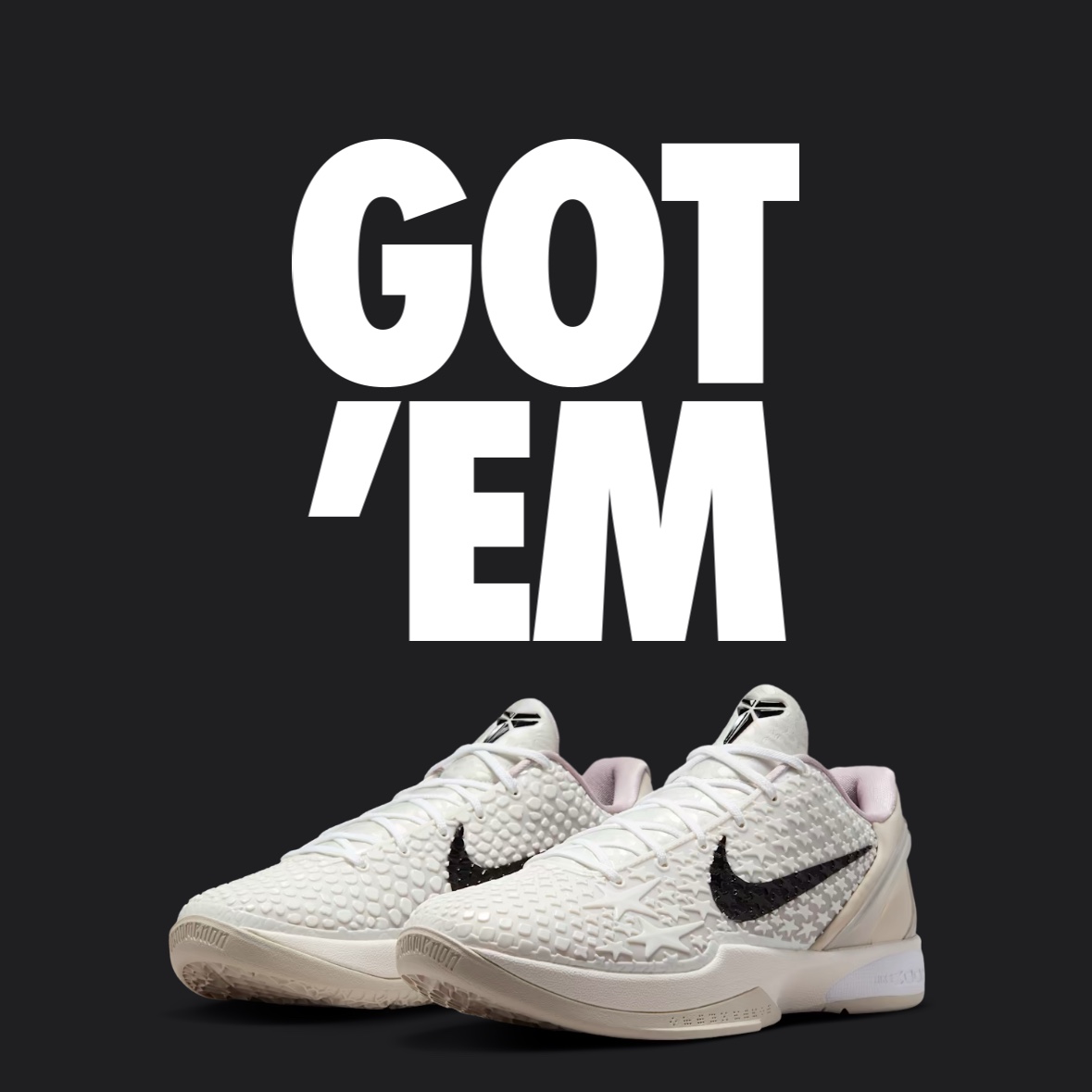 Nike Kobe 6 Protro Sail 착용 스타일