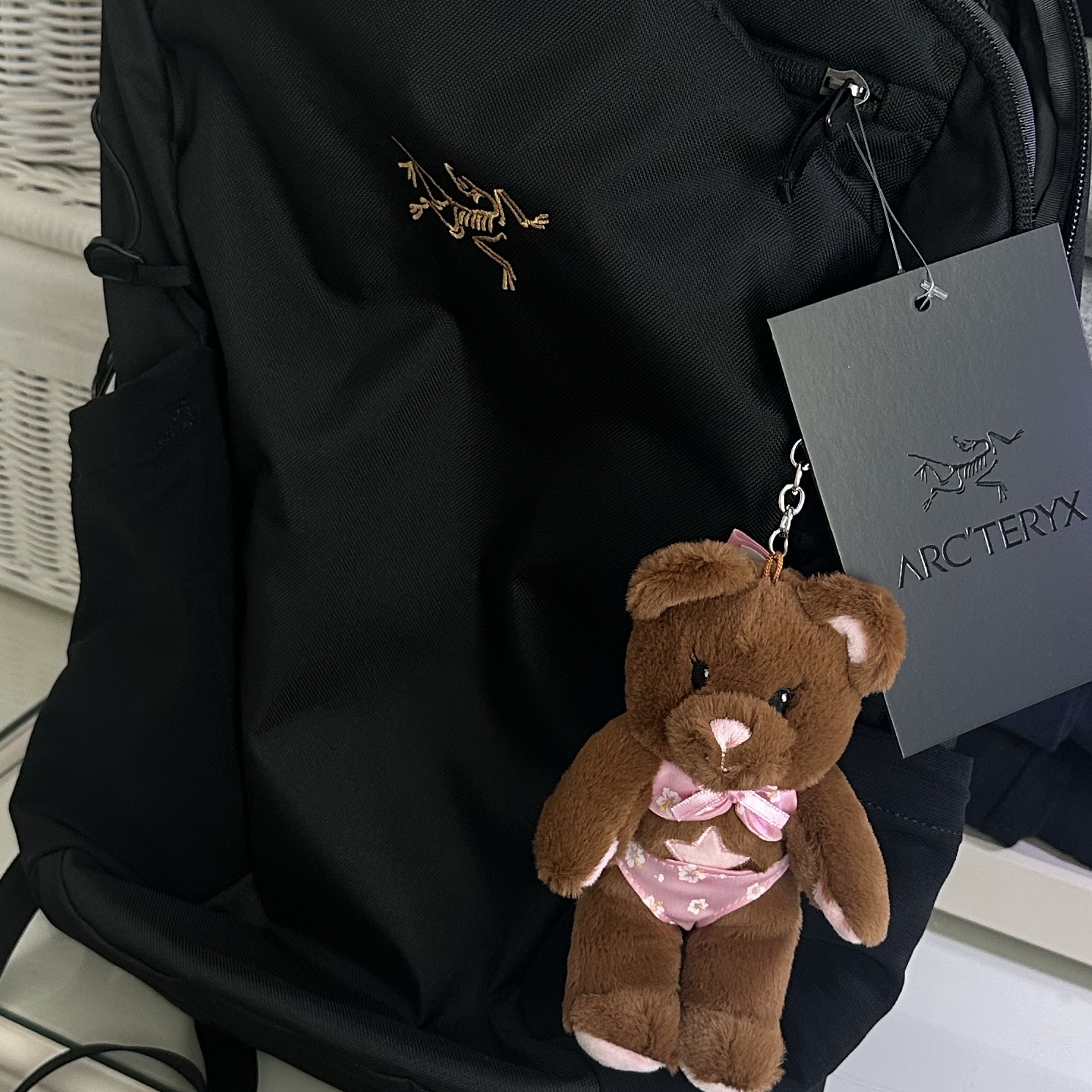 Arc'teryx Mantis 16 Backpack Black ์ฐฉ์ฉ ์คํ์ผ
