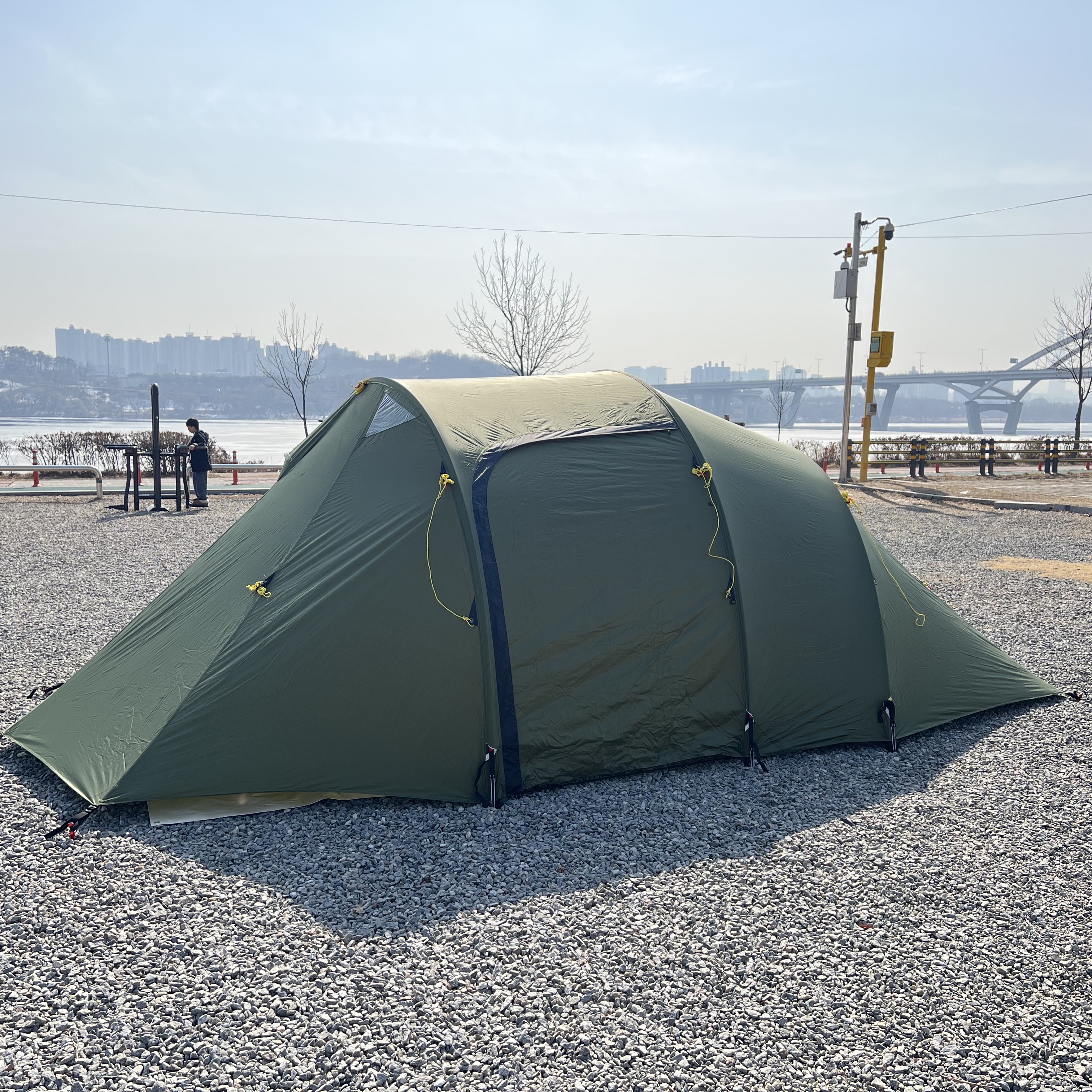 Helsport Gimle Family 4+ Outer Tent 착용 스타일 - 6