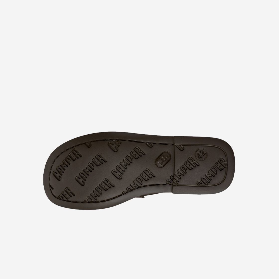 캠퍼 남성 던 레이스업 다크 브라운(Camper Men Don Laceup Dark Brown) - 5