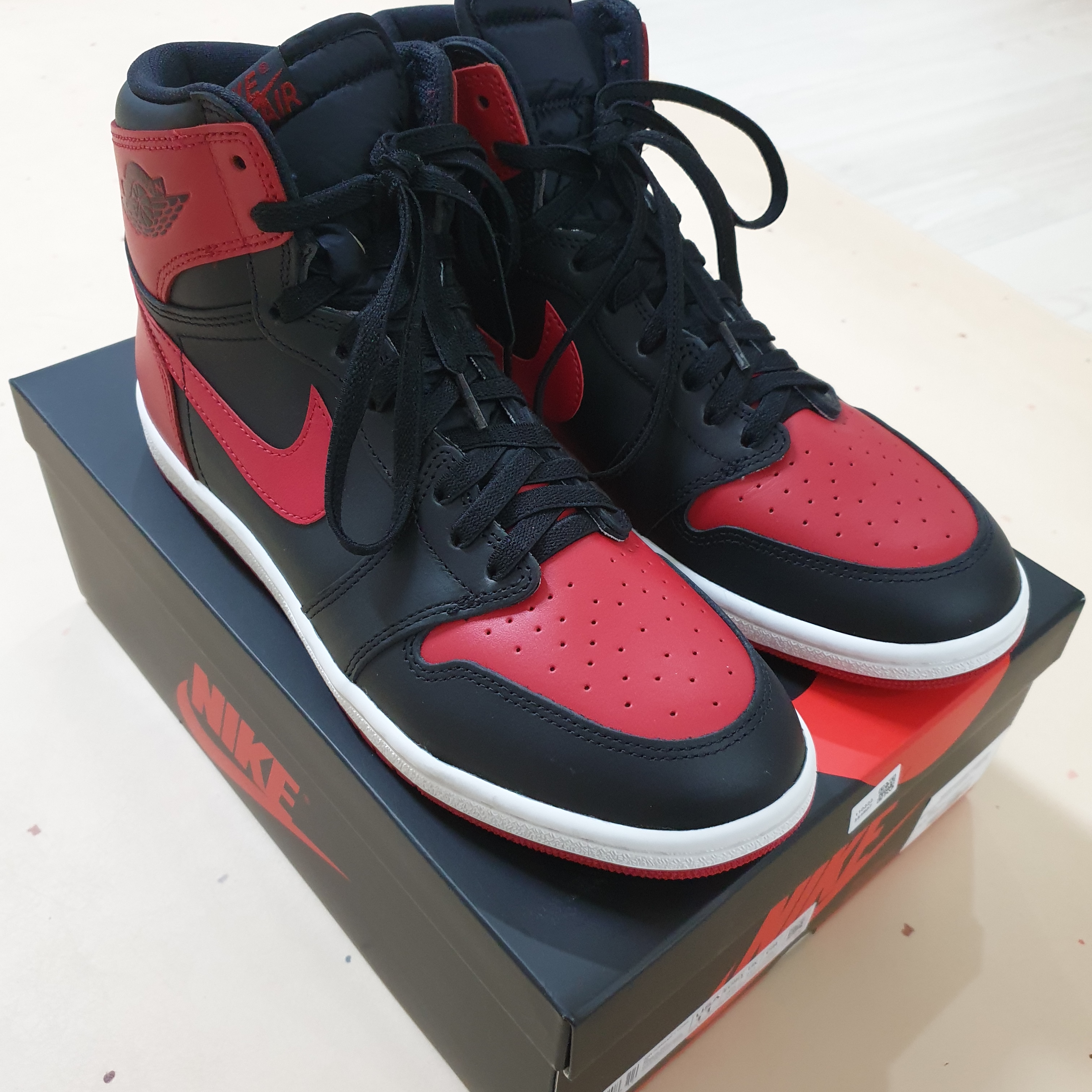 Jordan 1 High 85 Bred 착용 스타일 - 7