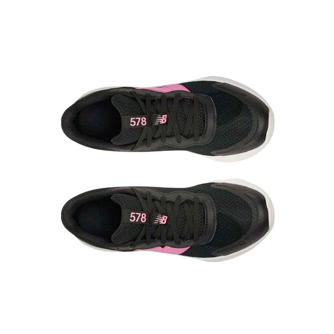 (GS) 뉴발란스 578 V1 블랙 핑크 - W 와이드((GS) New Balance 578 V1 Black Pink - W Wide) - 2