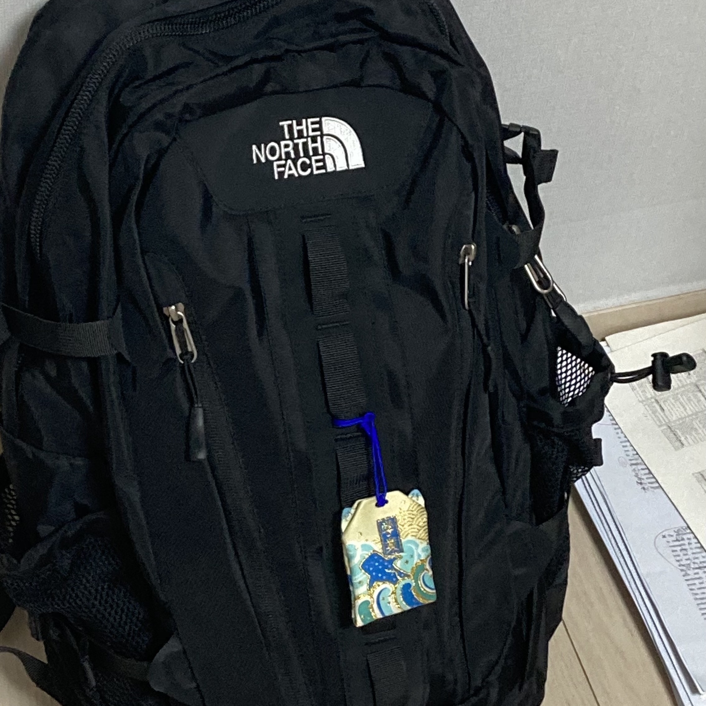 The North Face Big Shot Black 착용 스타일 - 2