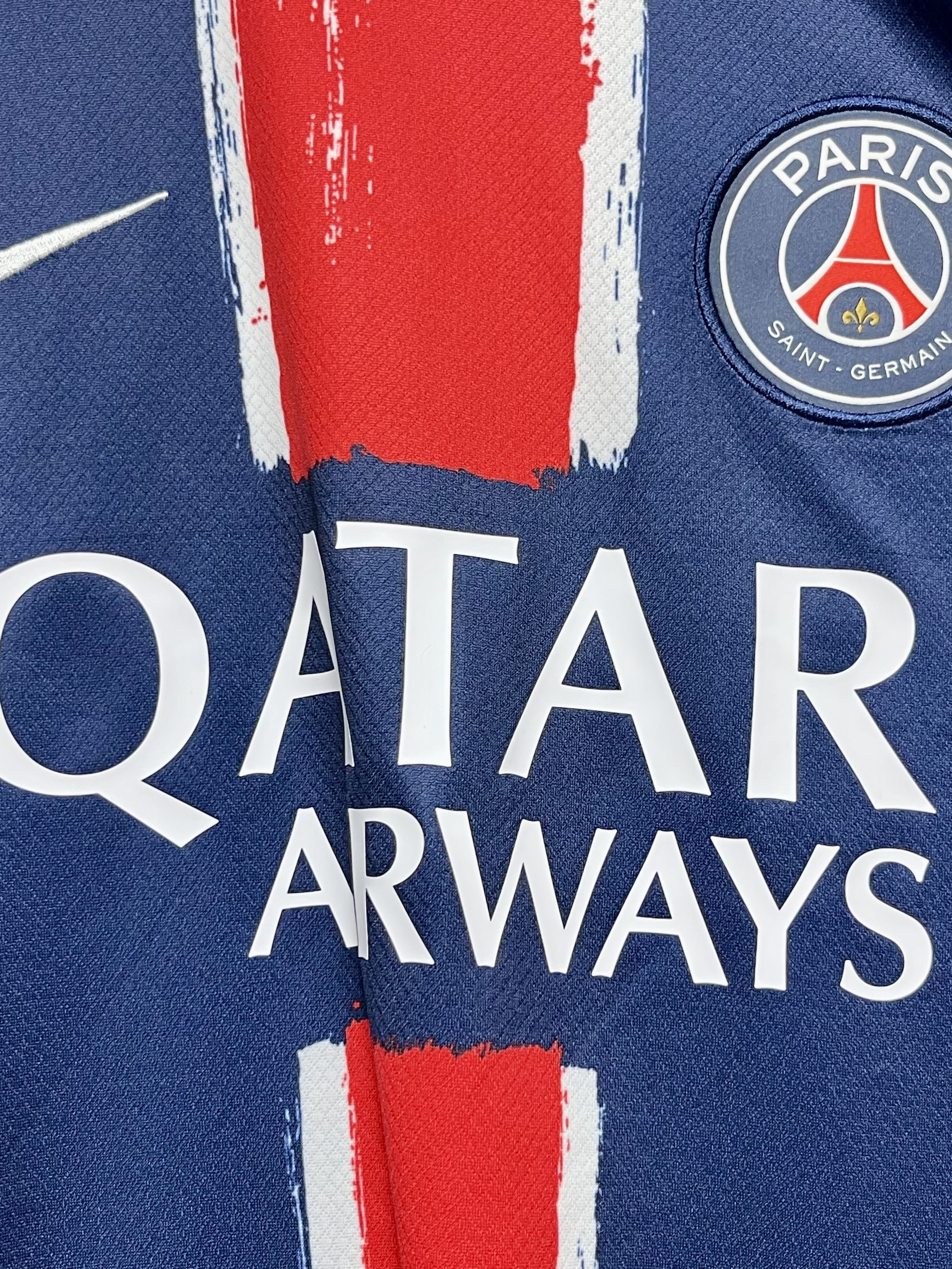 Nike Paris Saint-Germain 2024/25 Dri-Fit Stadium Home Replica Jersey Midnight Navy (Non Marking Ver.) 착용 스타일 - 4