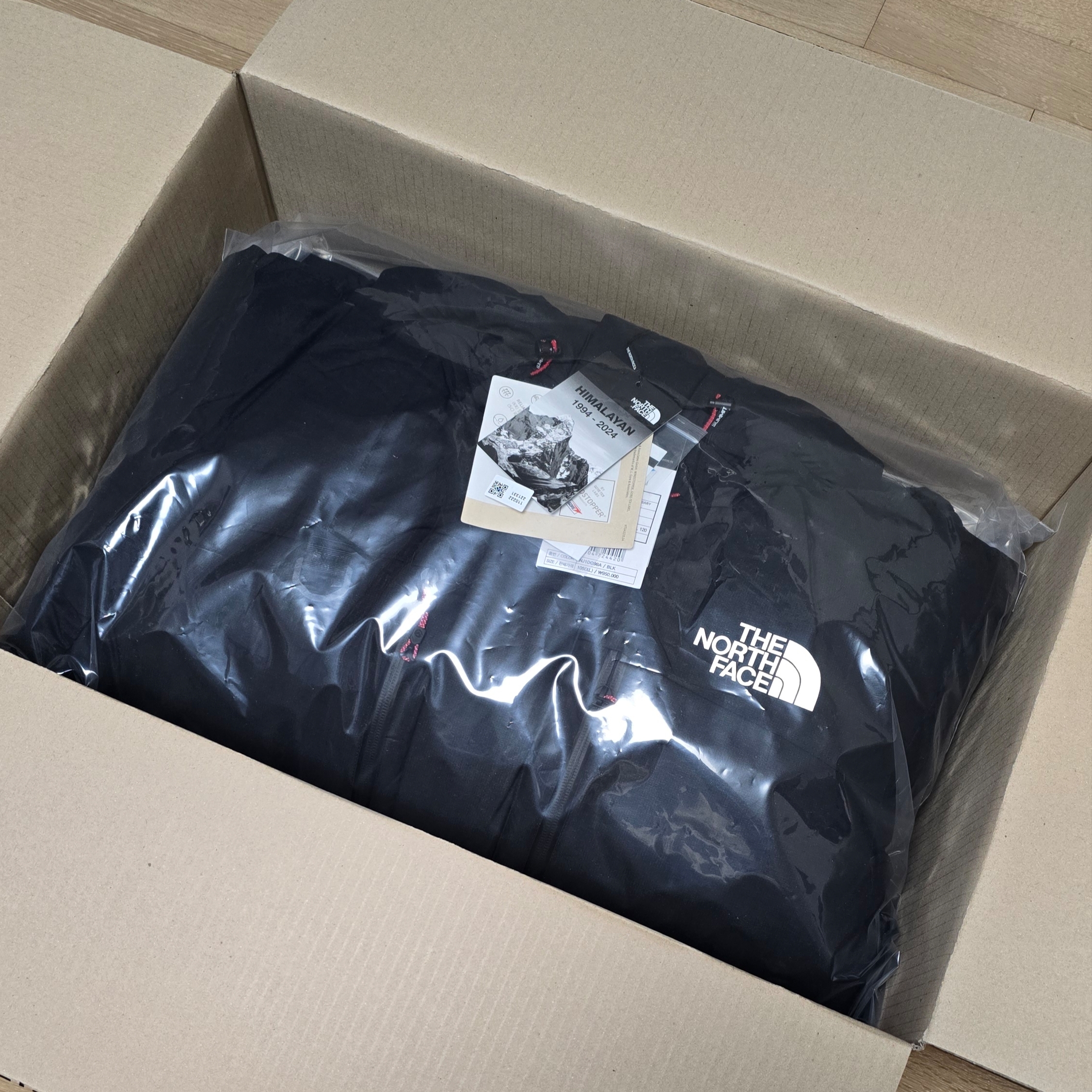 The North Face Himalayan 30th Anniversary Parka Black - 24FW 착용 스타일 - 2