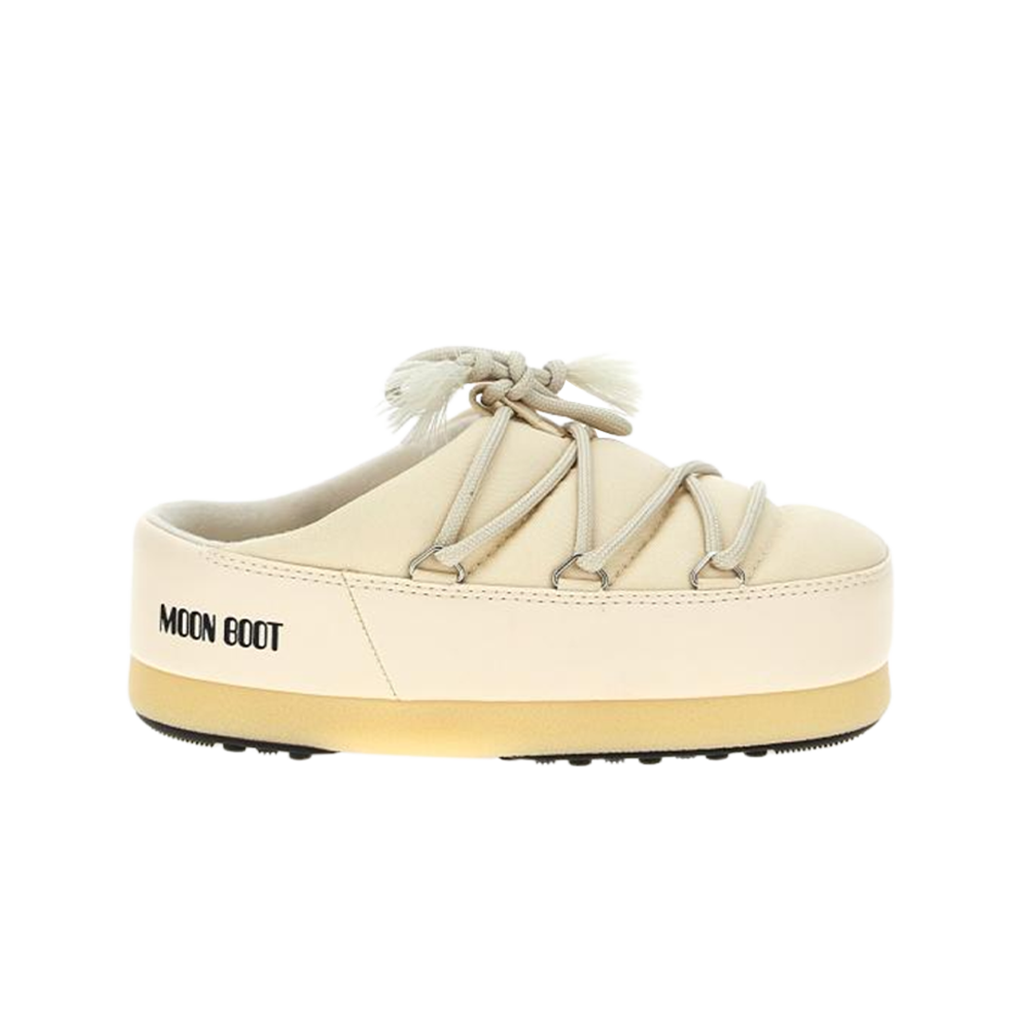 1470030L002 (W) Moon Boot EVX Nylon Mule White