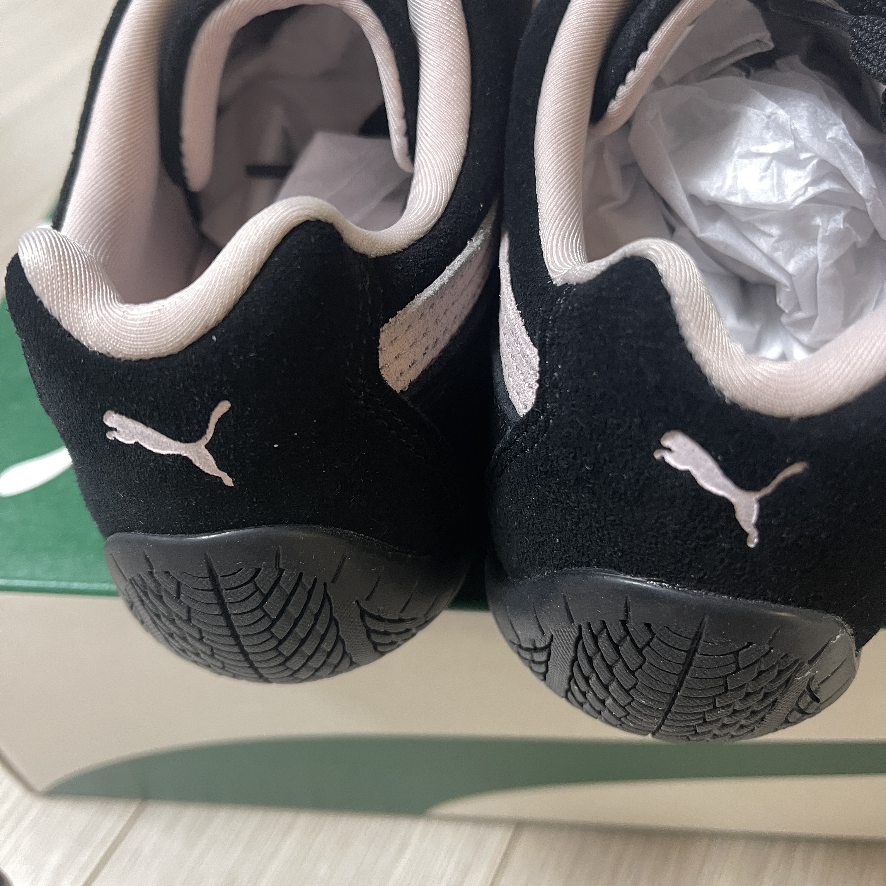 Puma Speedcat OG Black Mauve Mist 착용 스타일 - 2