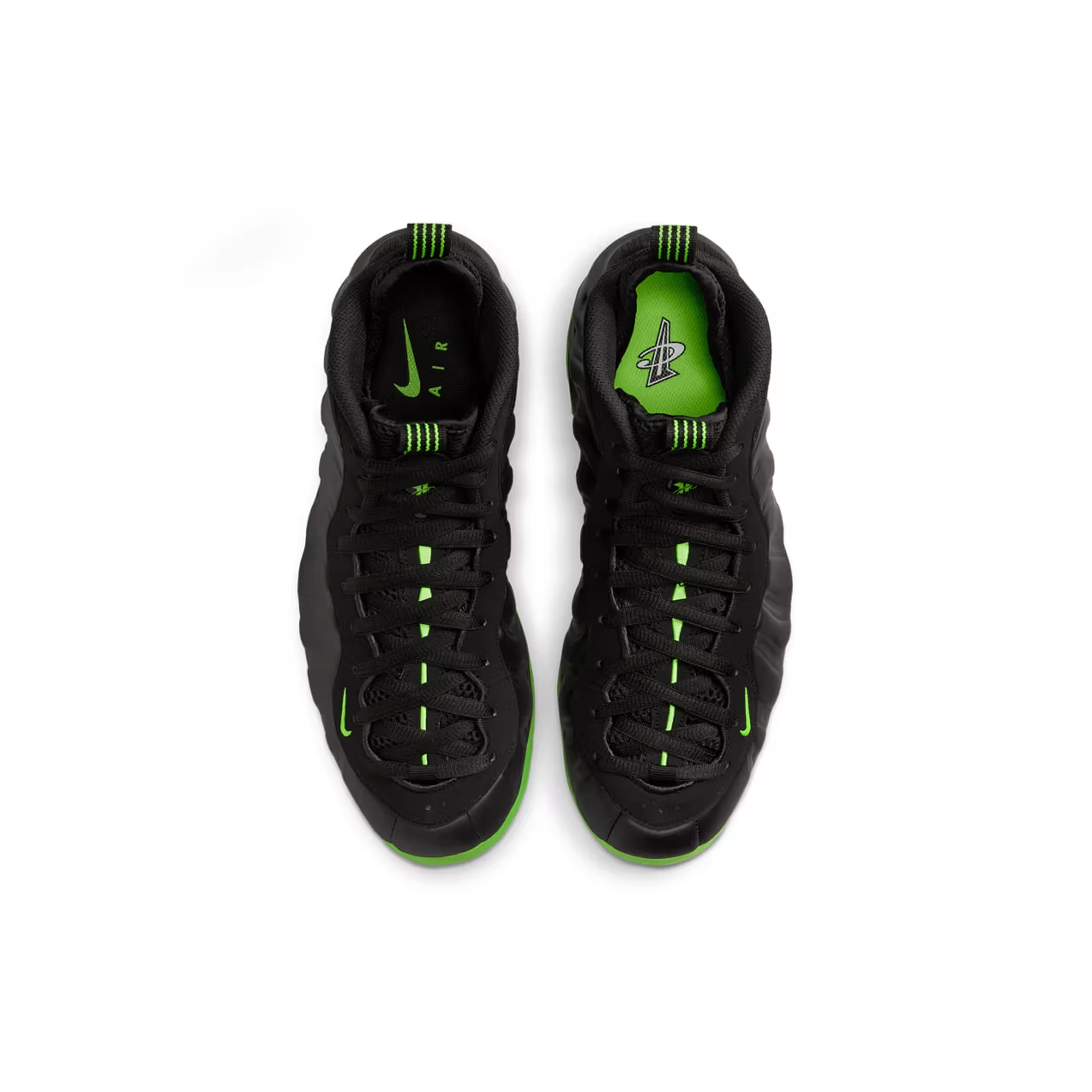 Nike Air Foamposite One Black Volt 착용 스타일 - 2