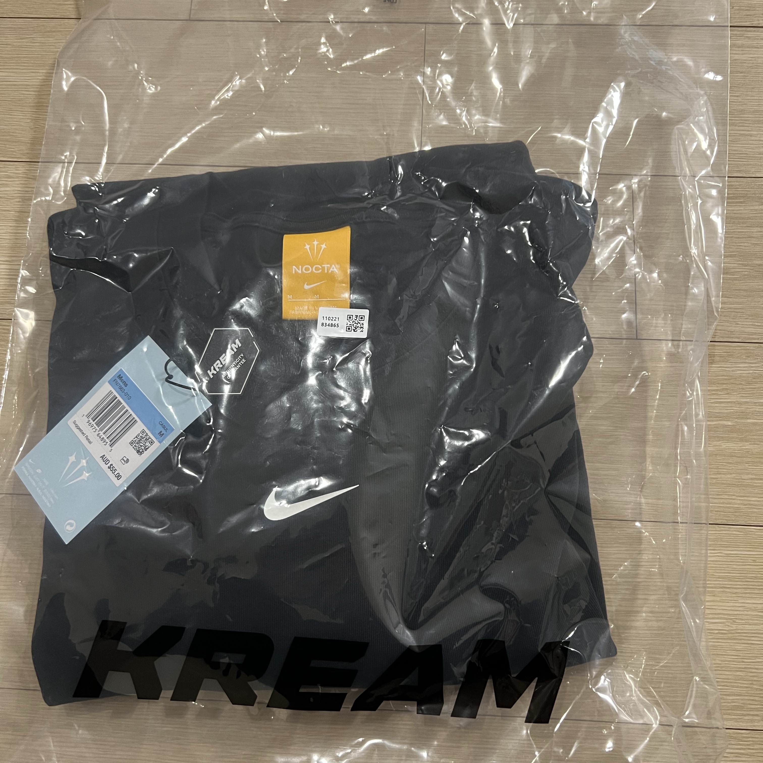 Nike x Drake Nocta Max 90 T-Shirt Black (FN7663-010) 착용 스타일 - 8