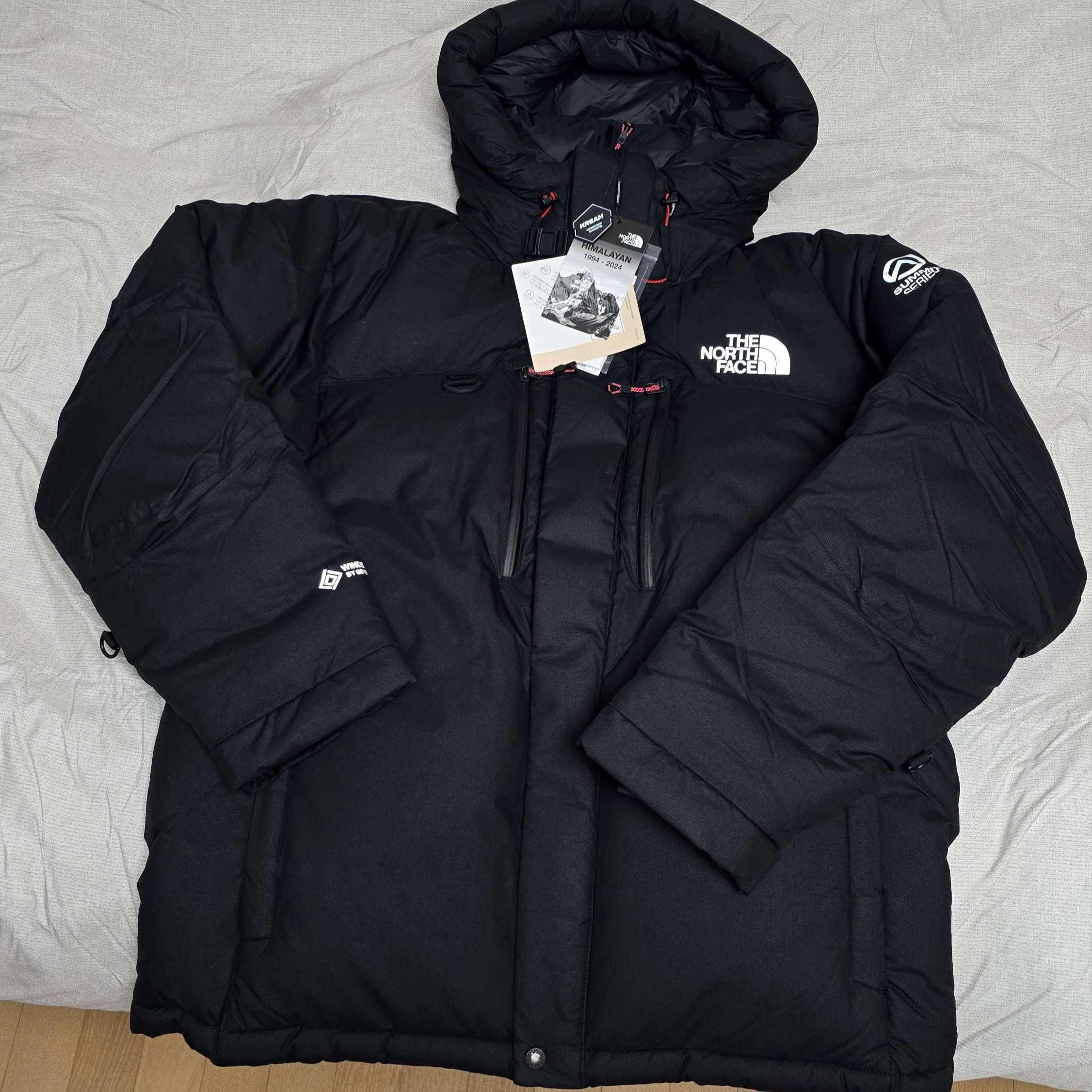The North Face Himalayan 30th Anniversary Parka Black - 24FW 착용 스타일 - 3