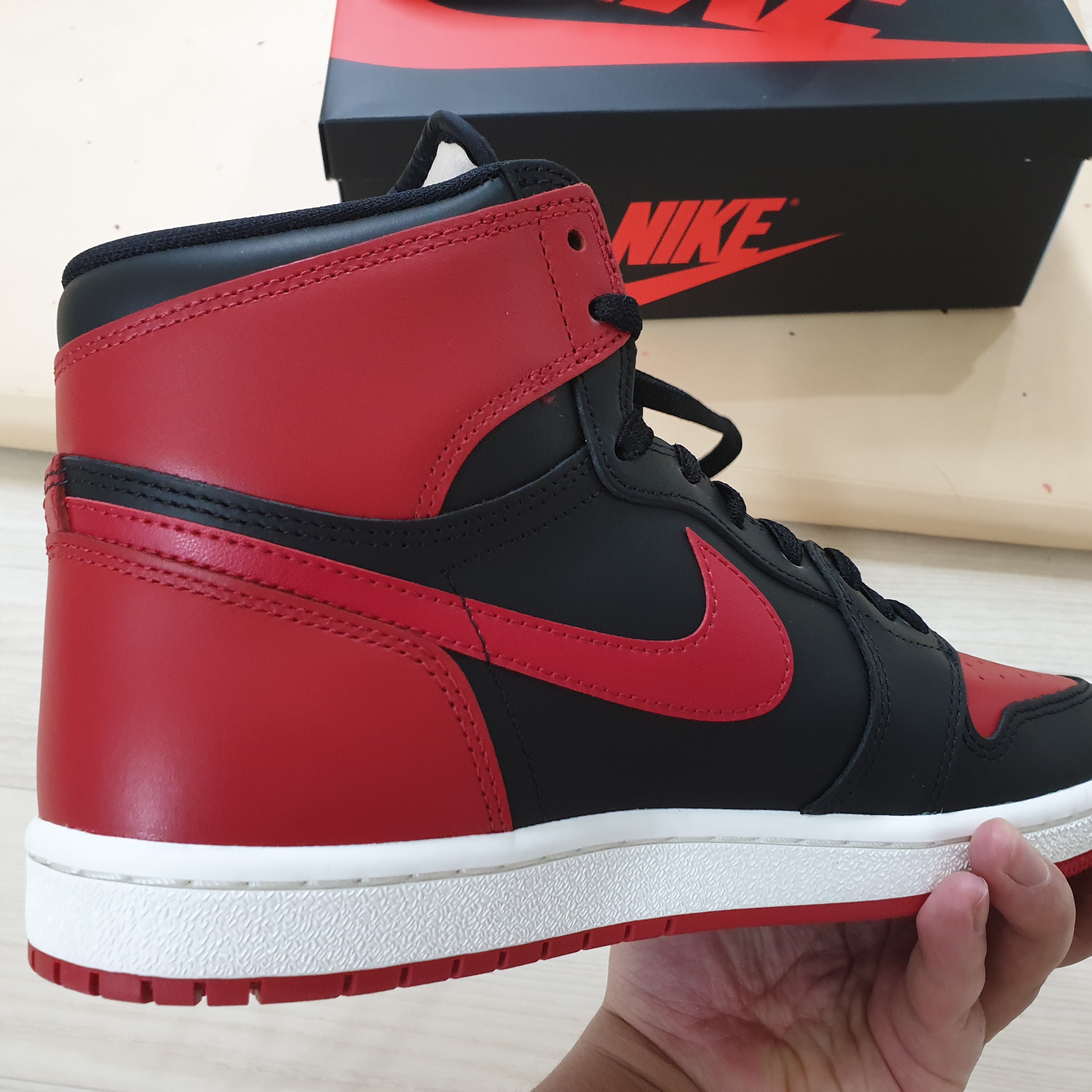 Jordan 1 High 85 Bred 착용 스타일 - 5