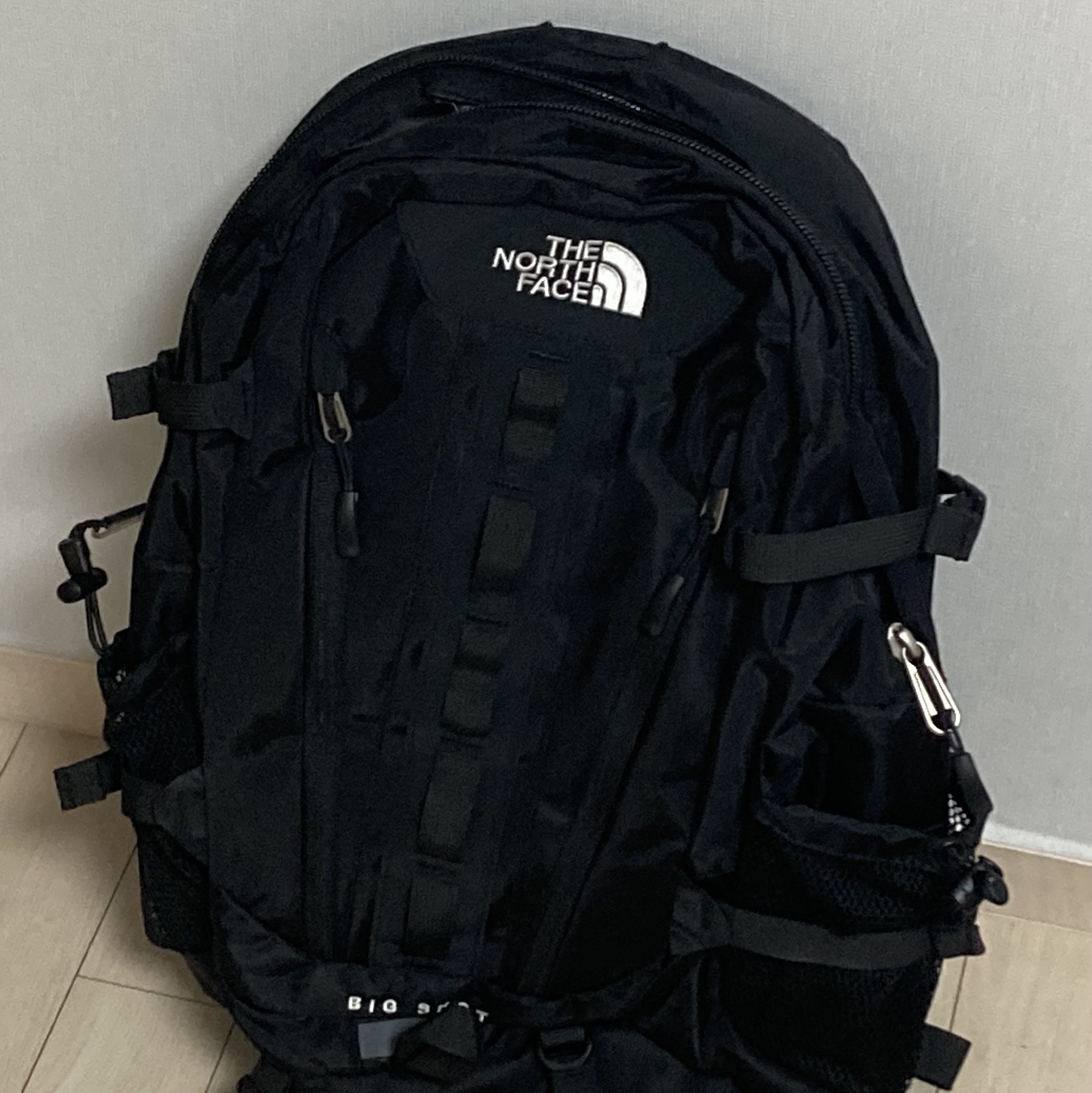 The North Face Big Shot Black 착용 스타일 - 1