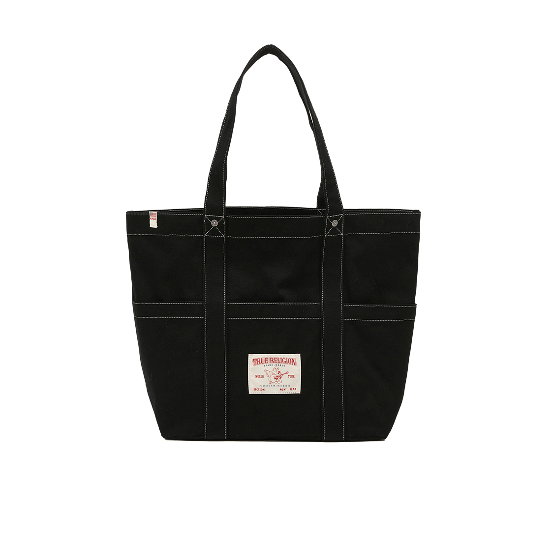 TR24FWBG02FBK True Religion Authentic Big Tote Bag Black