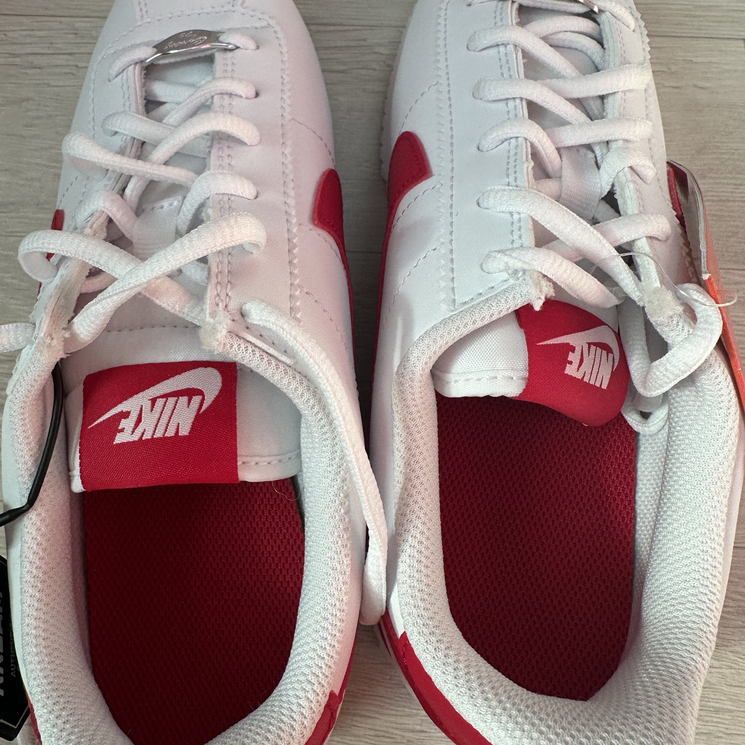 (GS) Nike Cortez Basic SL White Gym Red 착용 스타일
