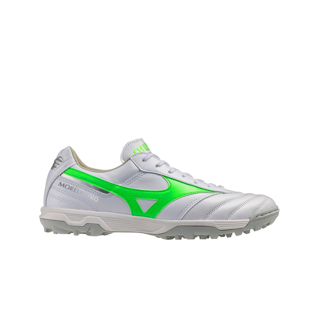 P1GD251437 Mizuno Morelia II Pro AS White Neon Green
