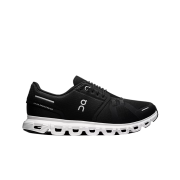 (W) On Running Cloud 6 Black White