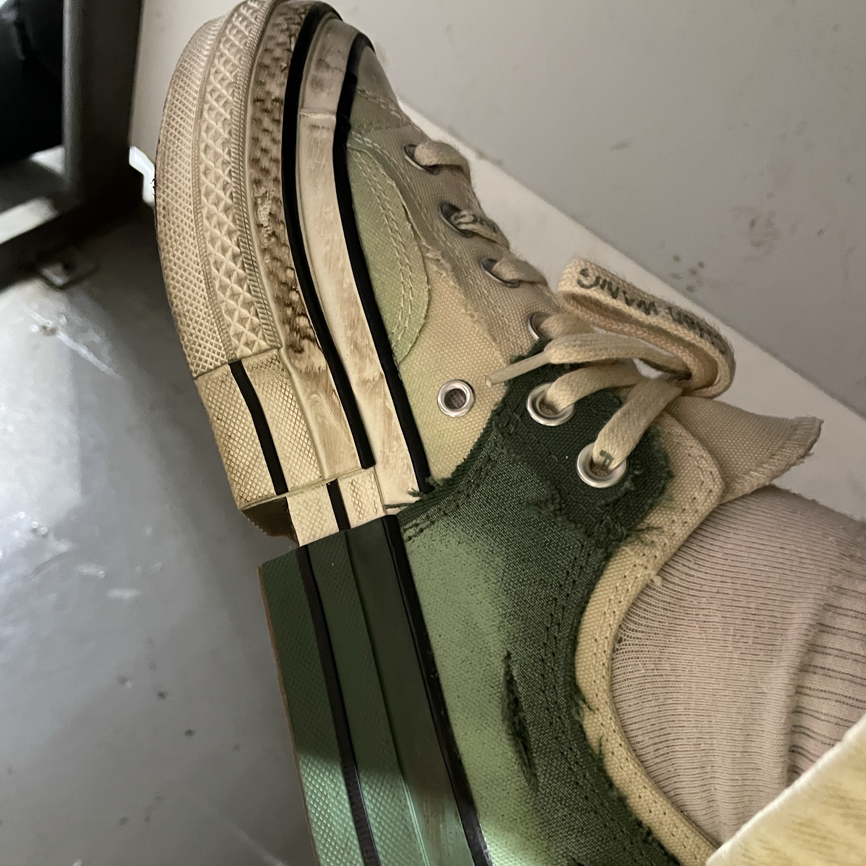 Converse x Feng Chen Wang Chuck 70 Ox 2-in-1 Myrtle 착용 스타일
