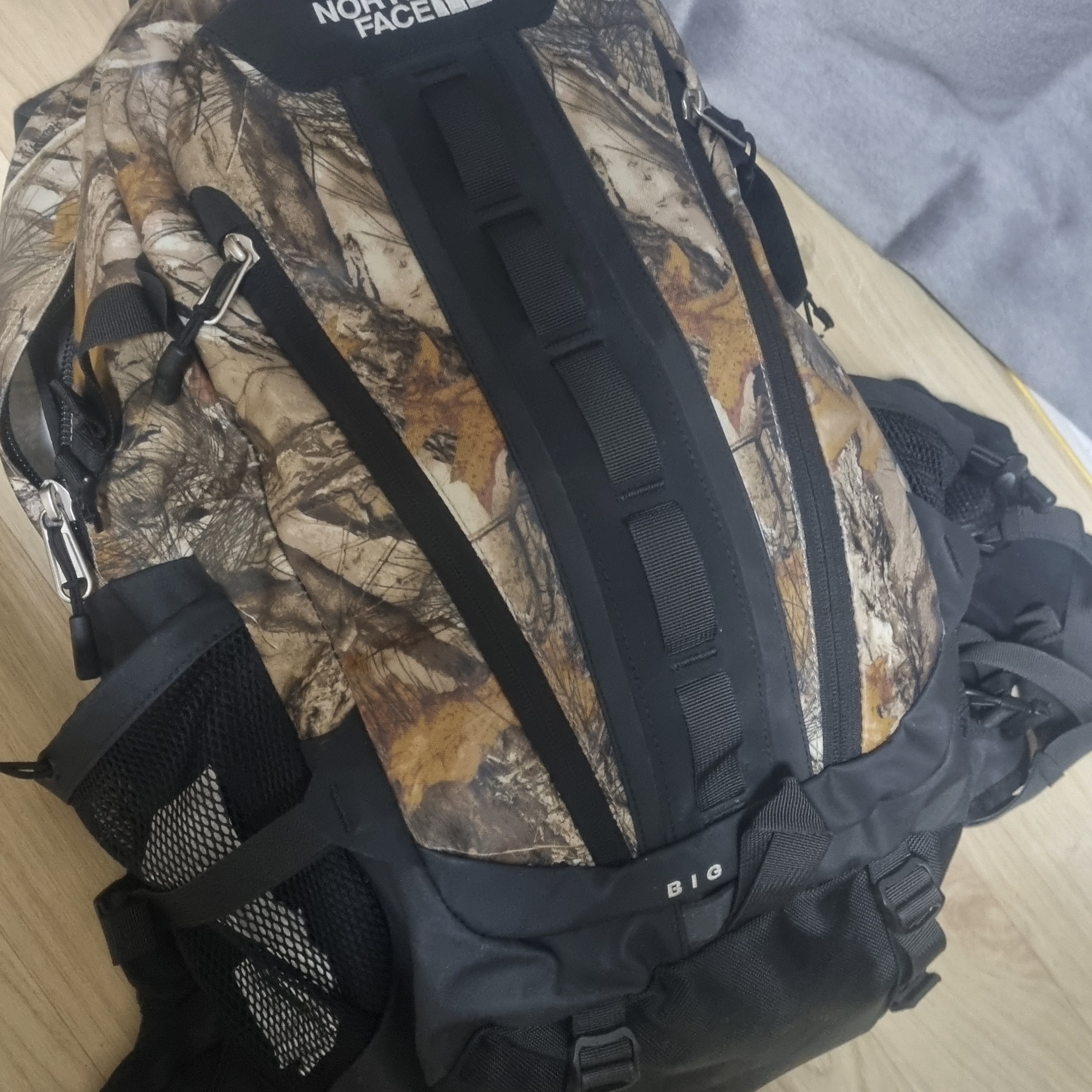 The North Face Big Shot Novelty Sepia 착용 스타일