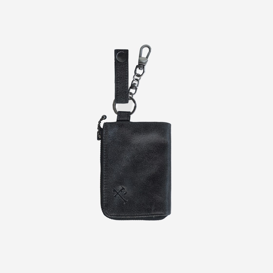 PL5PWA4500B0 [프리오더] Polyteru Rivet Card Wallet Black - #2