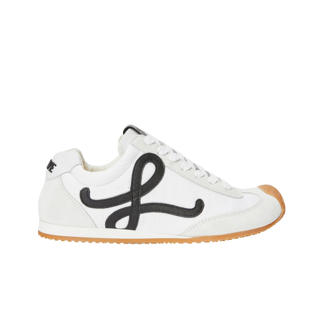 로에베 발레 러너 2.0 나일론 앤 카프스킨 화이트 블랙(Loewe Ballet Runner 2.0 in Nylon and Calfskin White Black) - 1