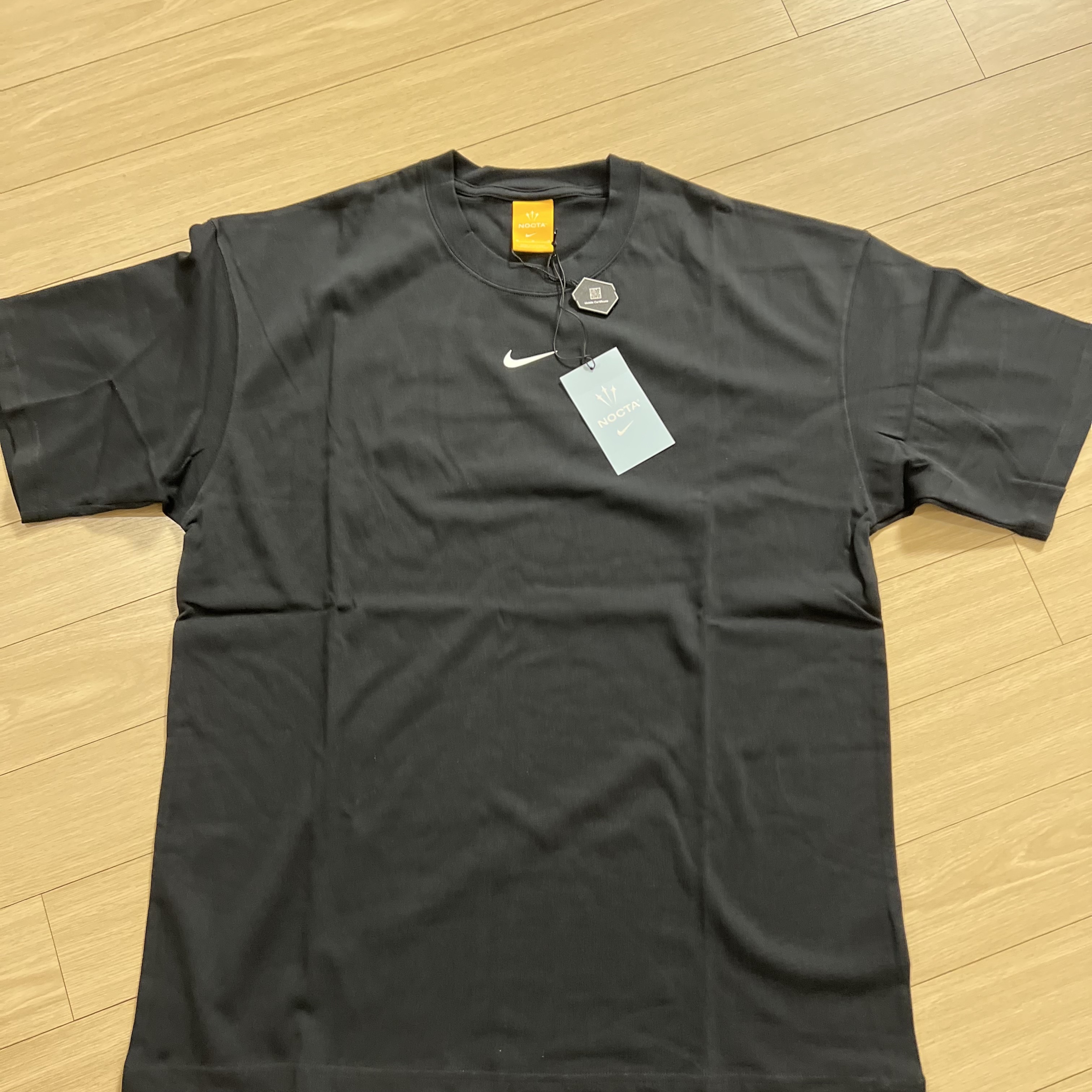 Nike x Drake Nocta Max 90 T-Shirt Black (FN7663-010) 착용 스타일 - 7