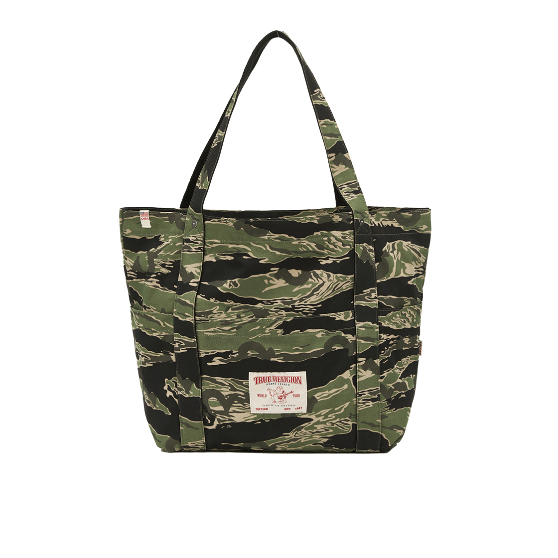 TR24FWBG02FCM True Religion Authentic Big Tote Bag Camo