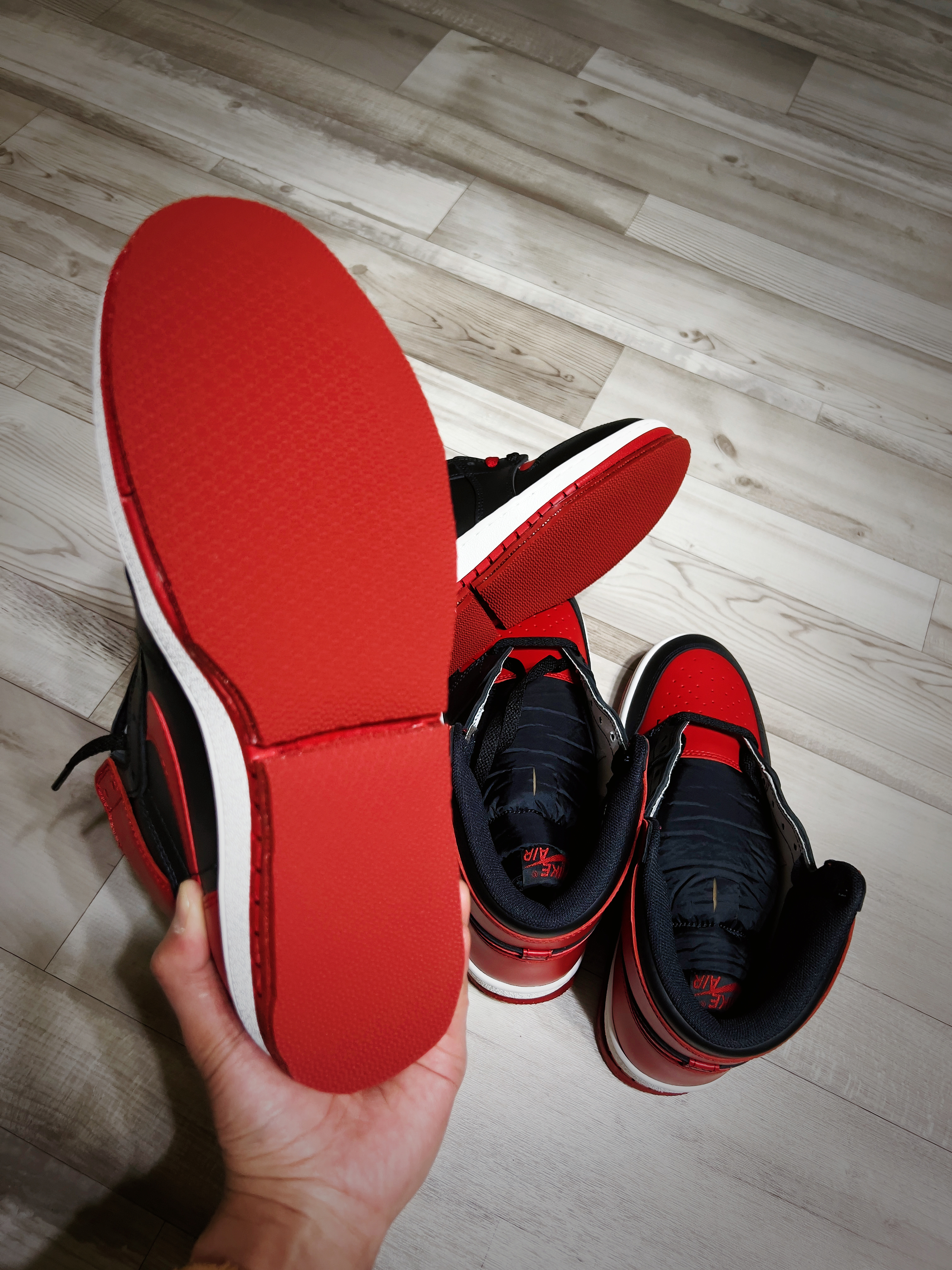 Jordan 1 High 85 Bred, Jordan 1 x Tune High 85 Bred (Special Package) 착용 스타일 - 5