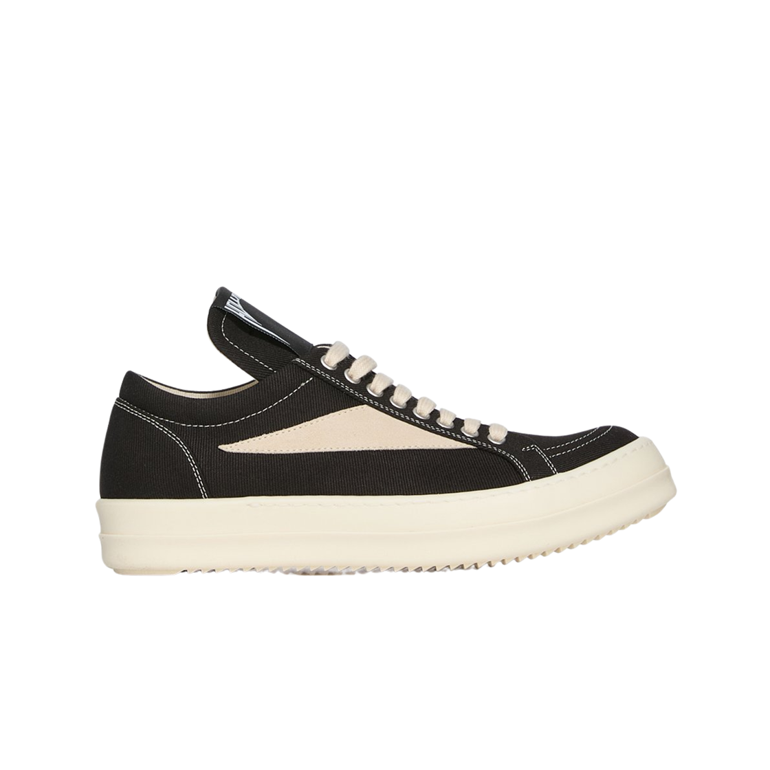 릭 오웬스 다크쉐도우 할리우드 빈티지 스니커즈 블랙 밀크(Rick Owens Drkshdw Hollywood Vintage Sneakers Black Milk)