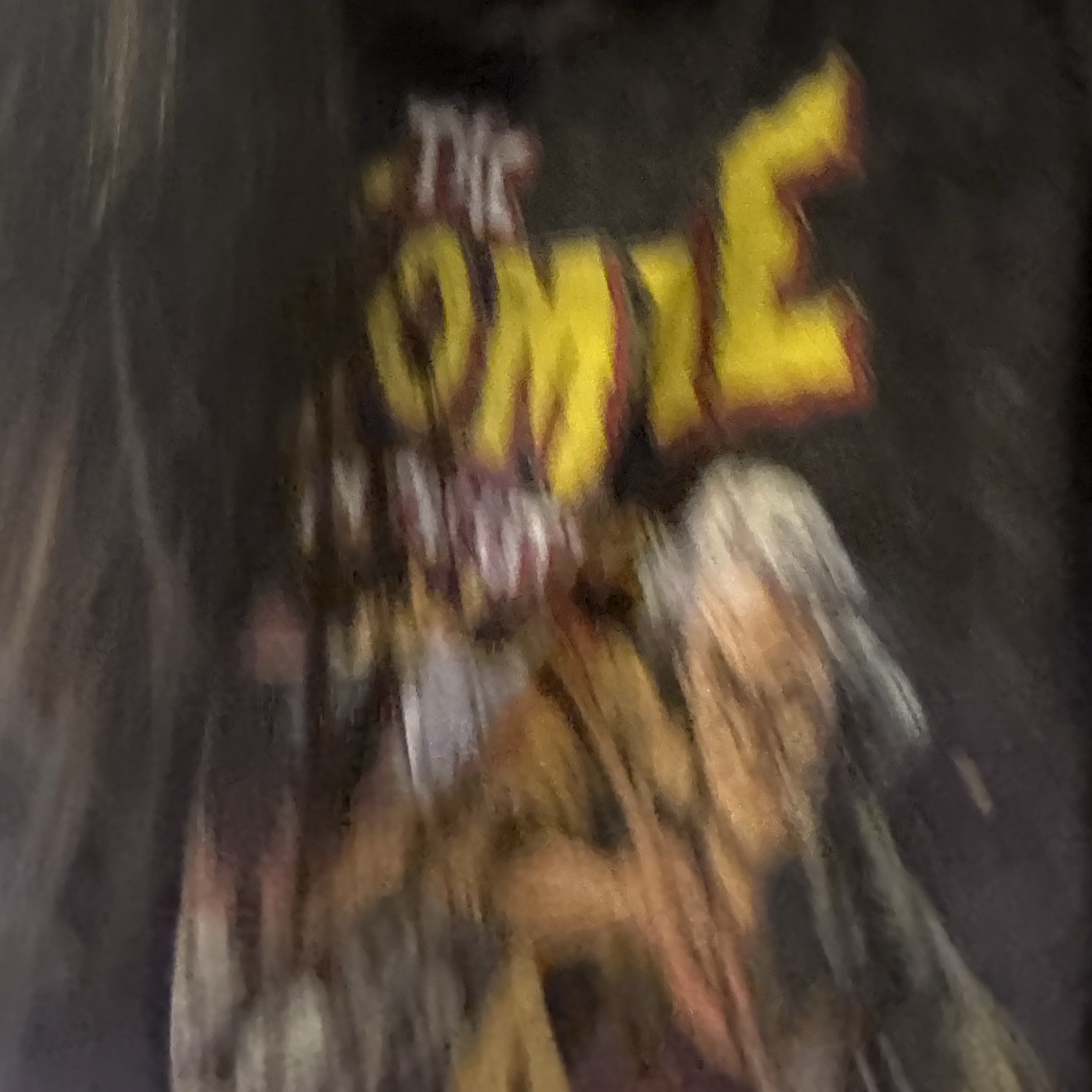 QT8 GARMENTS TL The Zombie SP Washed Hoodie Charcoal 착용 스타일