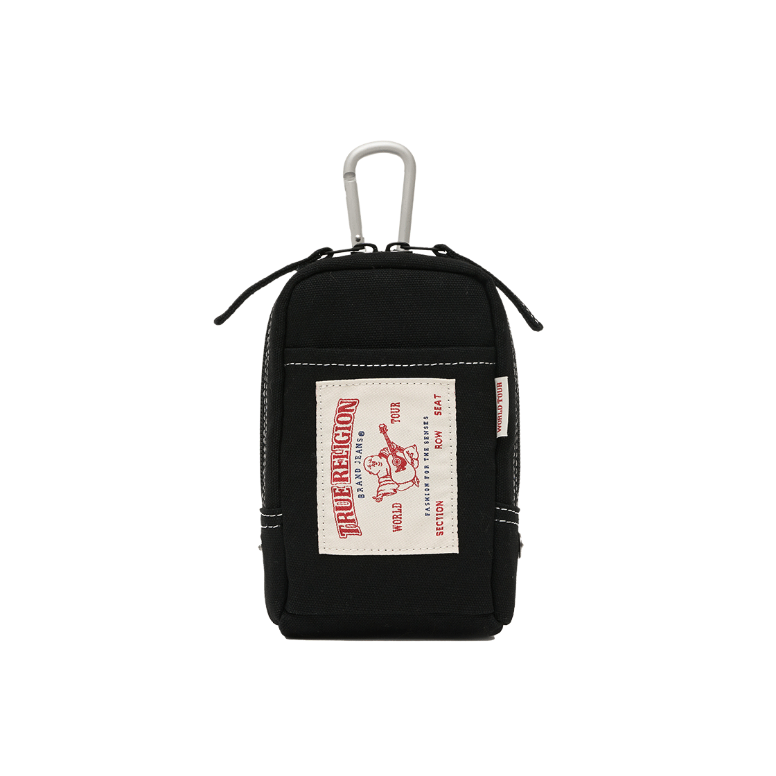 TR24FWBG04FBK True Religion Authentic Pocket Bag Black - 대표 이미지 #1