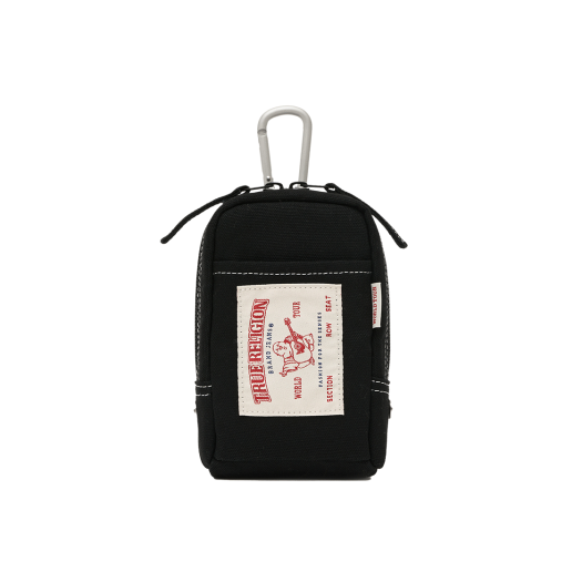 TR24FWBG04FBK True Religion Authentic Pocket Bag Black