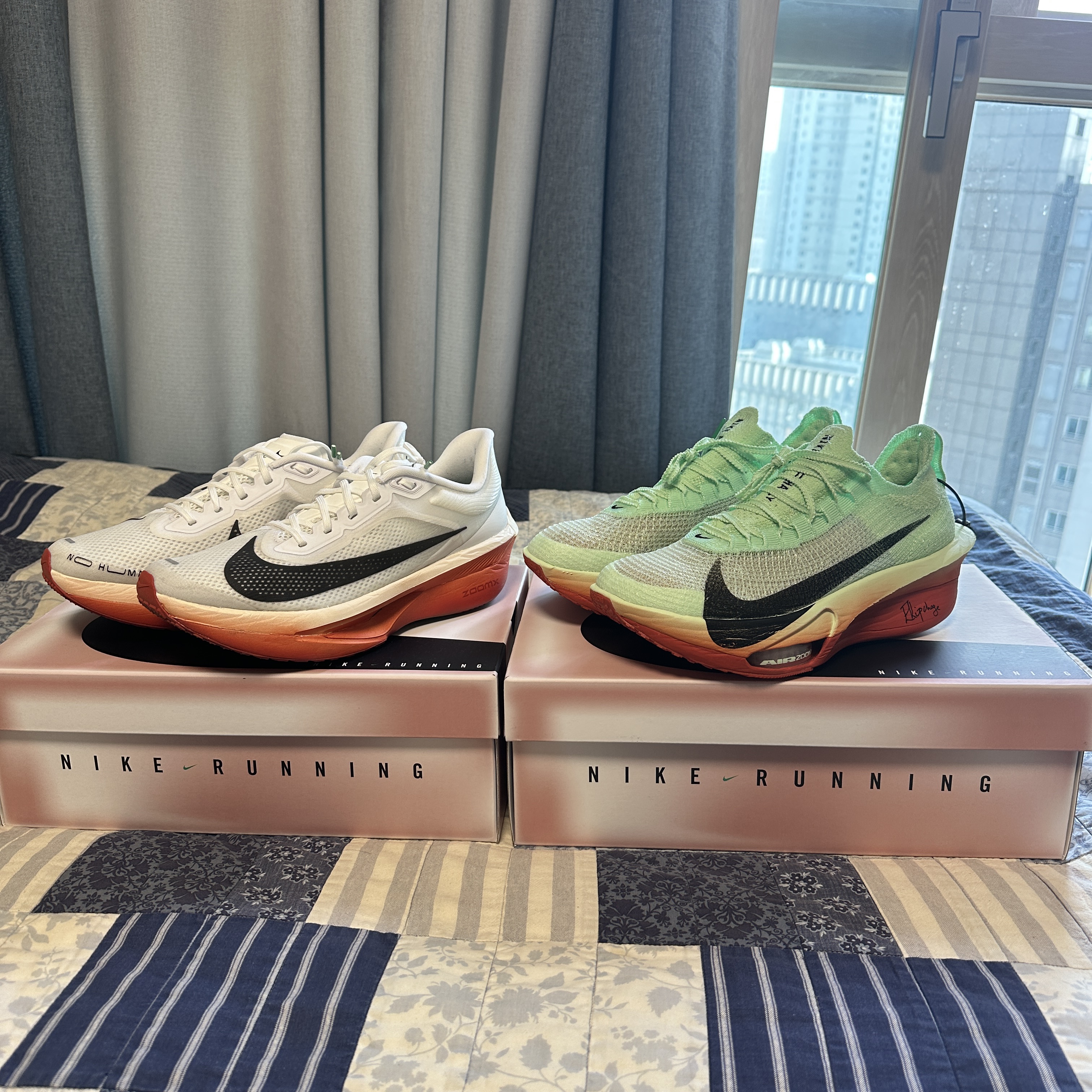 Nike Zoom Fly 6 Eliud Kipchoge, Nike Air Zoom Alphafly Next% 3 Eliud Kipchoge 착용 스타일