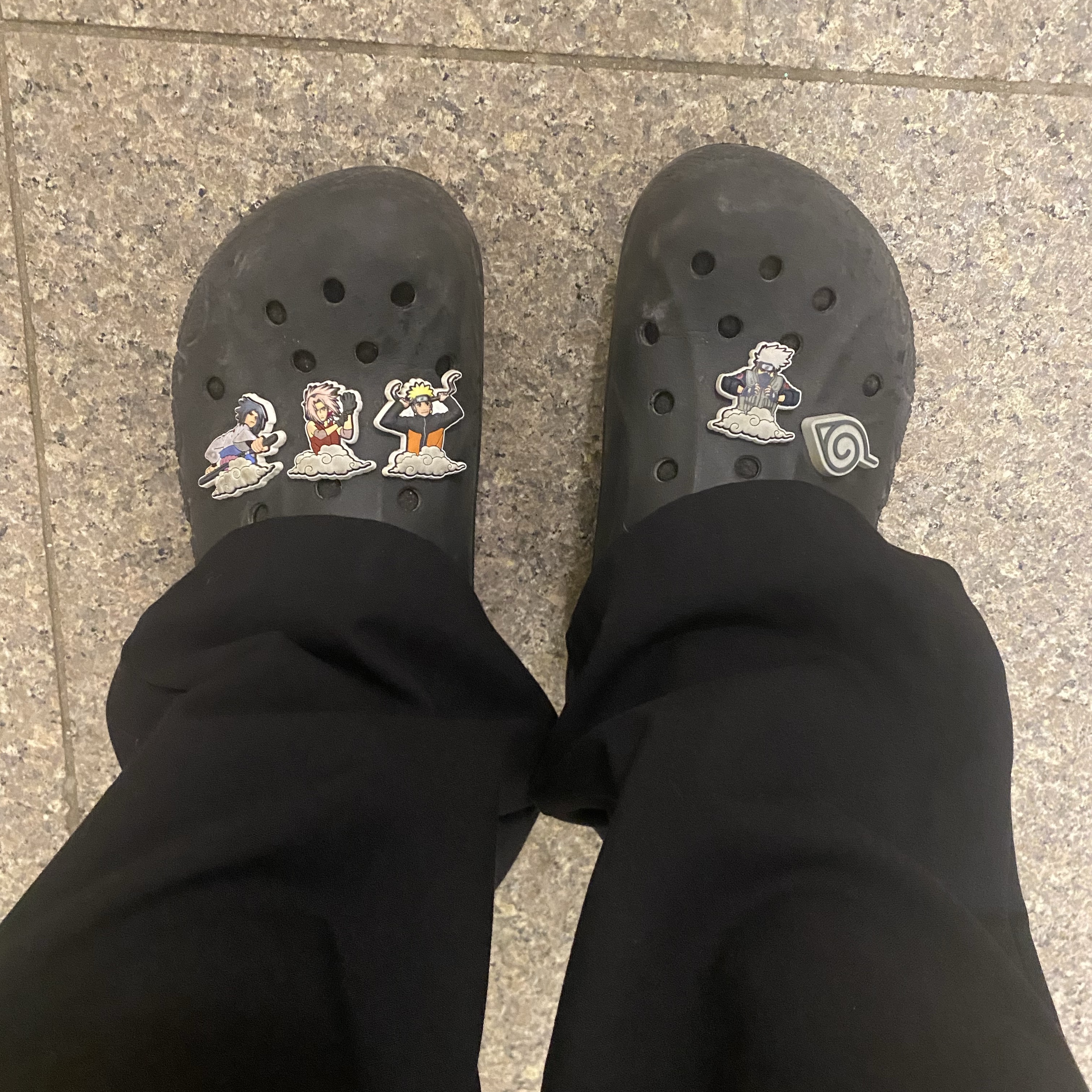 Crocs Baya Lined Clog Black, Crocs Classic Clog Black 착용 스타일