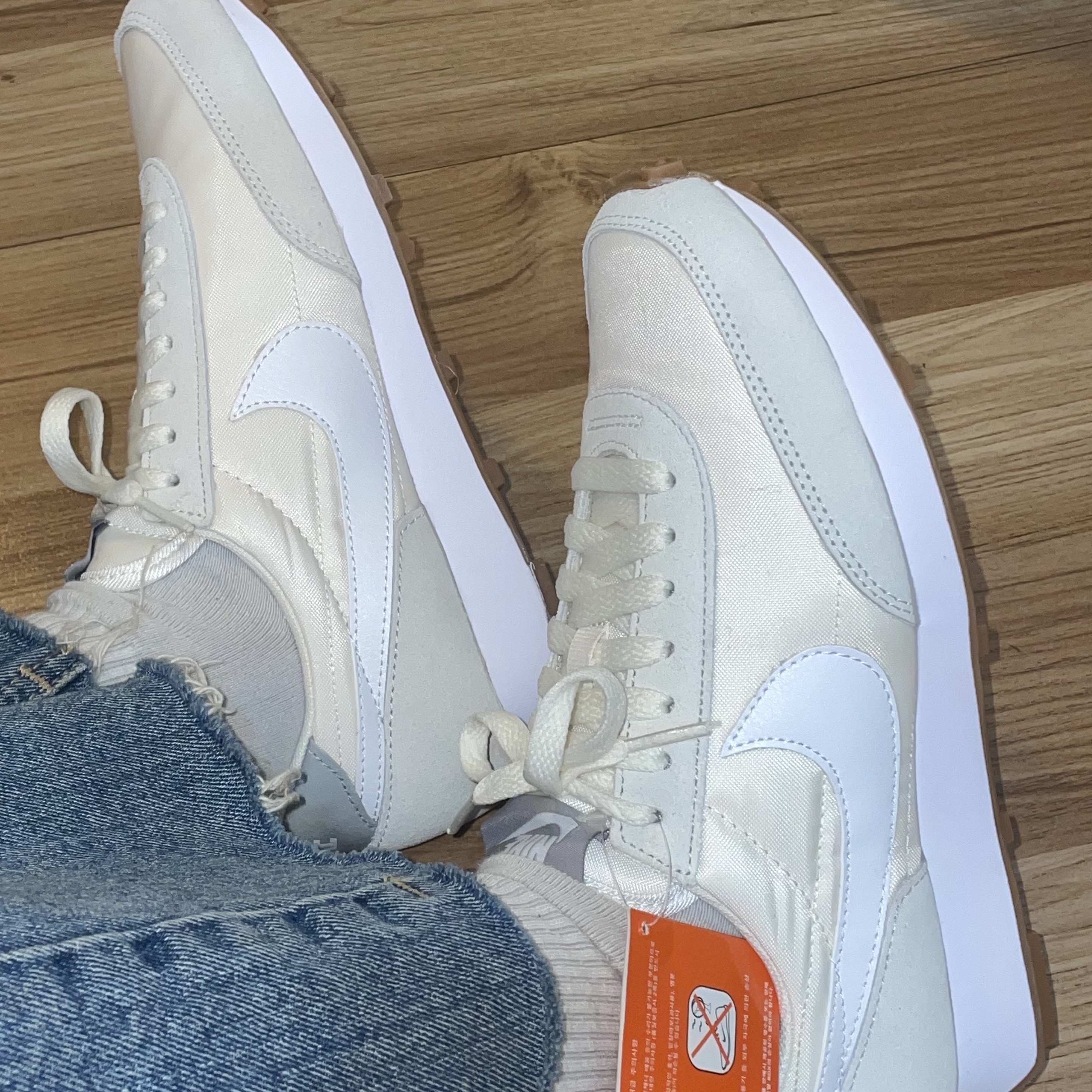 (W) Nike Daybreak Summit White 착용 스타일 - 2