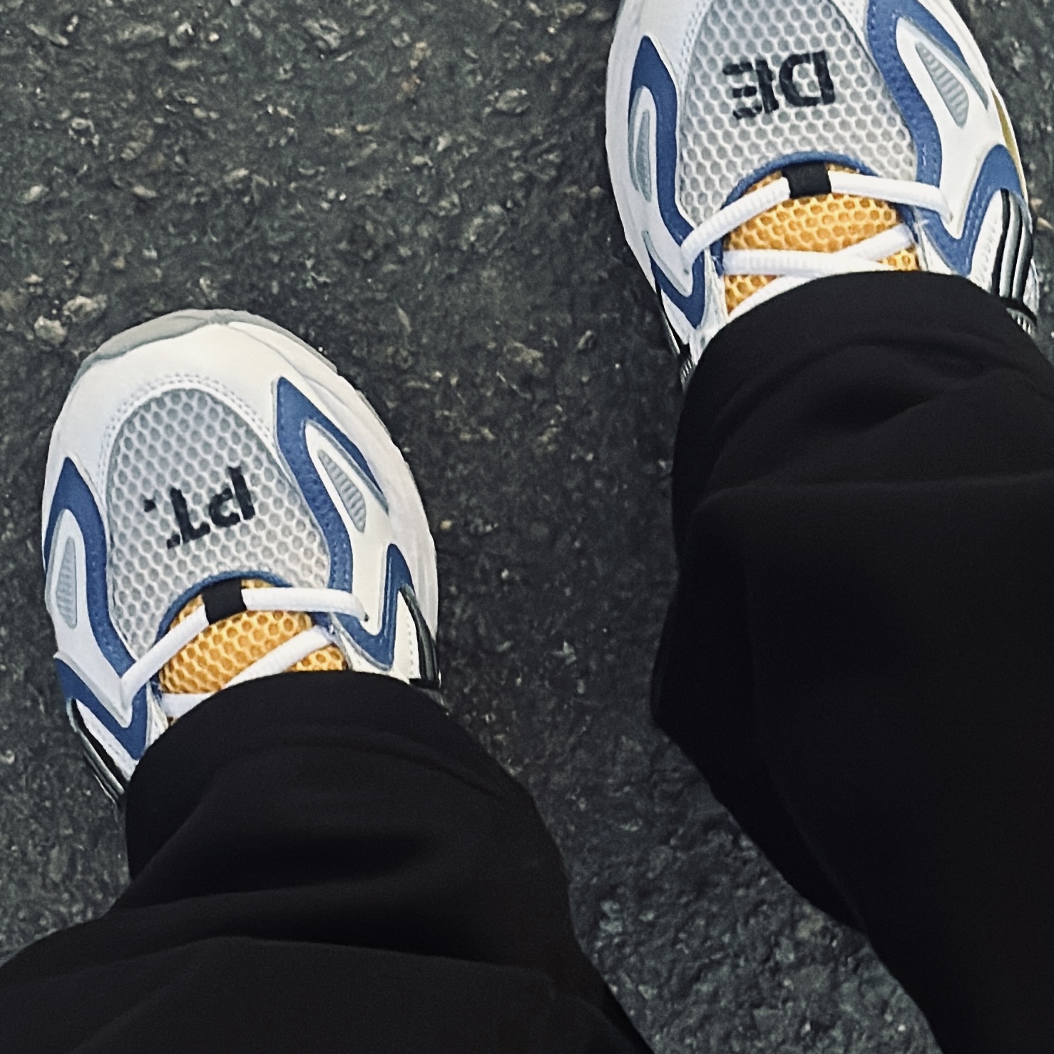 Asics x Gallery Dept. Gel-K1011 White Pure Silver 착용 스타일